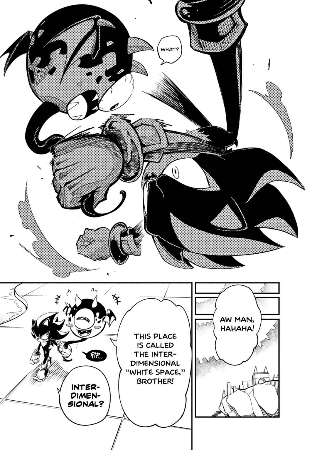 Page 19 Chapter 2 The Jet Black Hedgehog: Shadow the Hedgehog