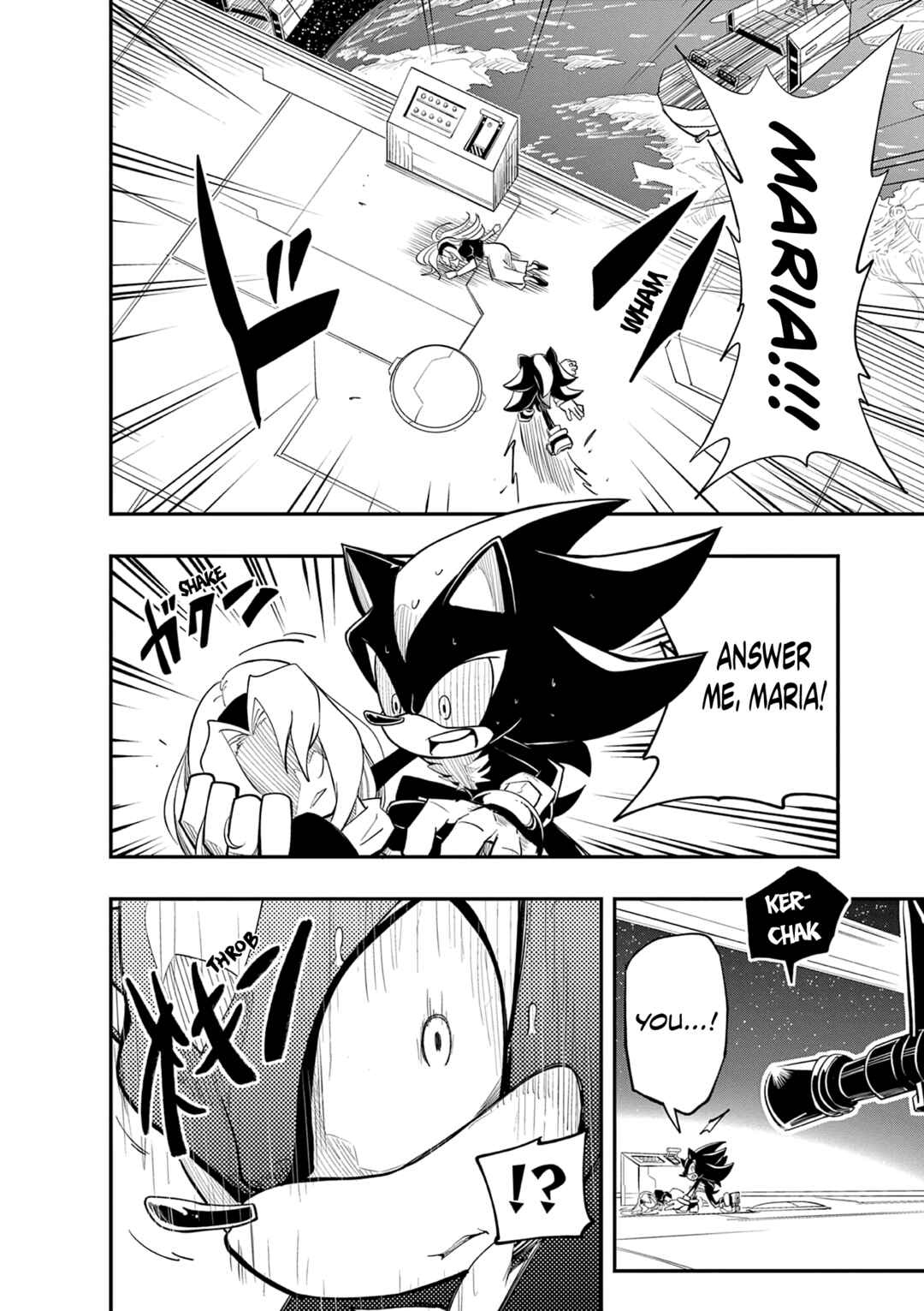 Page 3 Chapter 2 The Jet Black Hedgehog: Shadow the Hedgehog