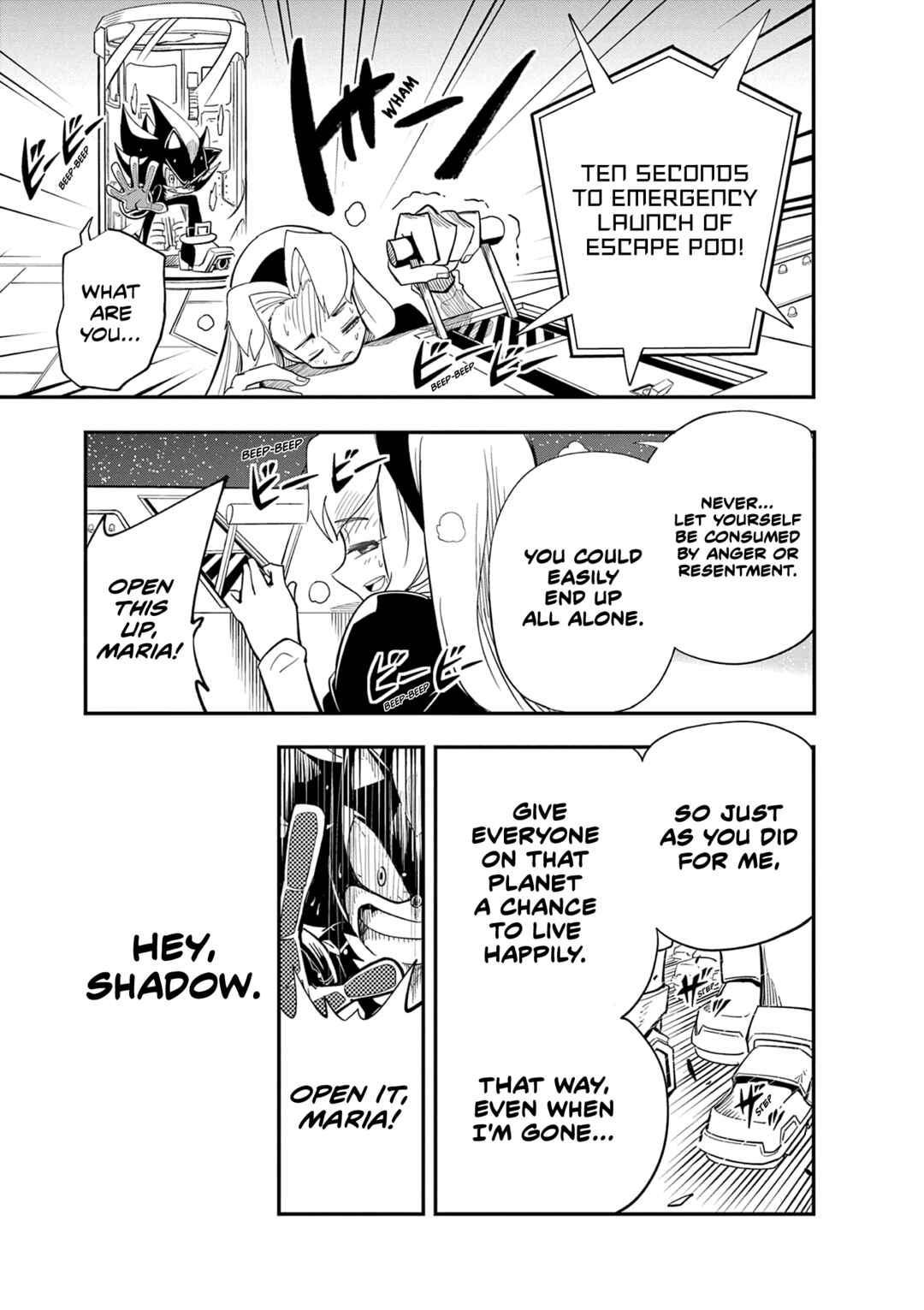Page 8 Chapter 2 The Jet Black Hedgehog: Shadow the Hedgehog