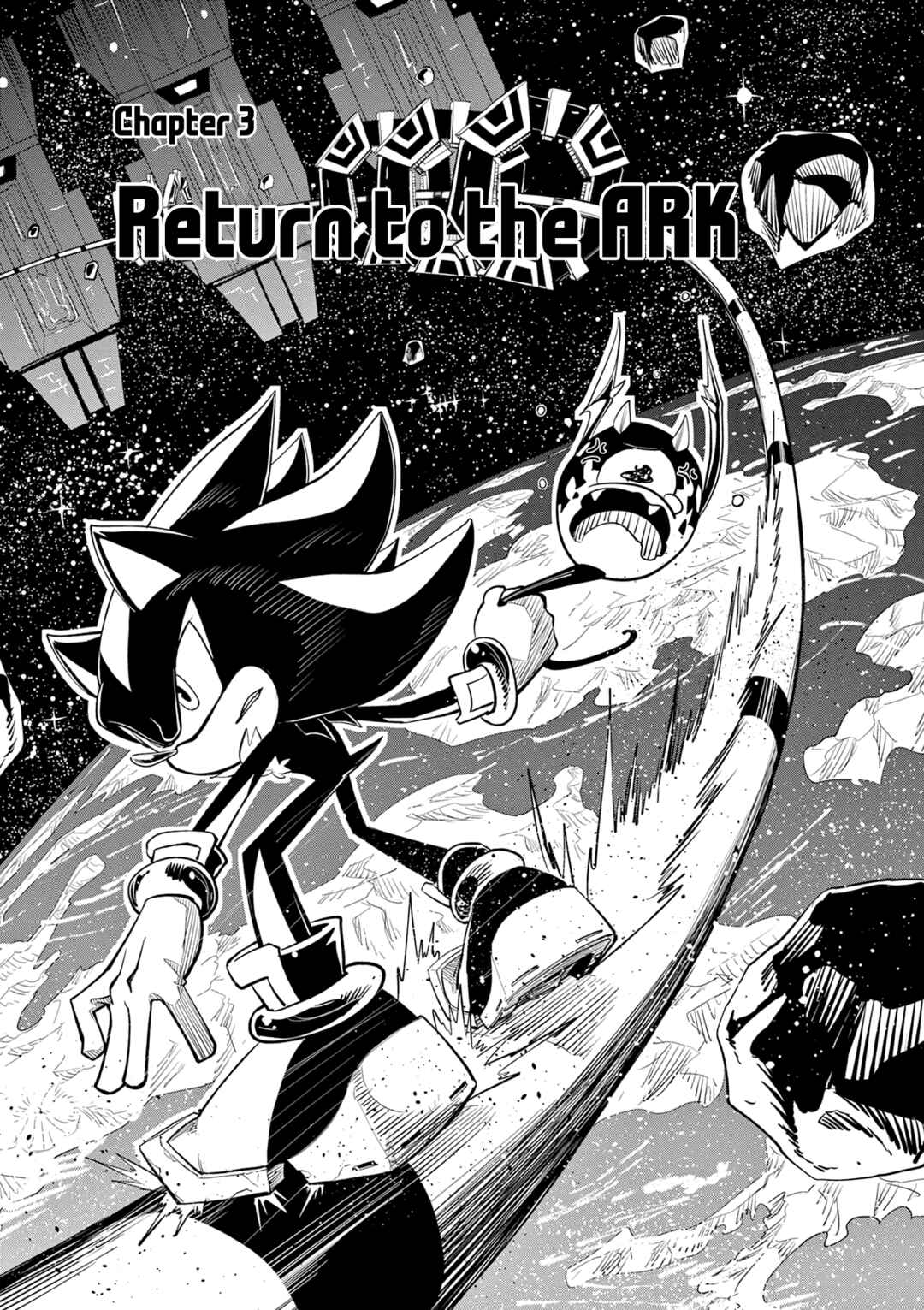 Page 1 Chapter 3 The Jet Black Hedgehog: Shadow the Hedgehog