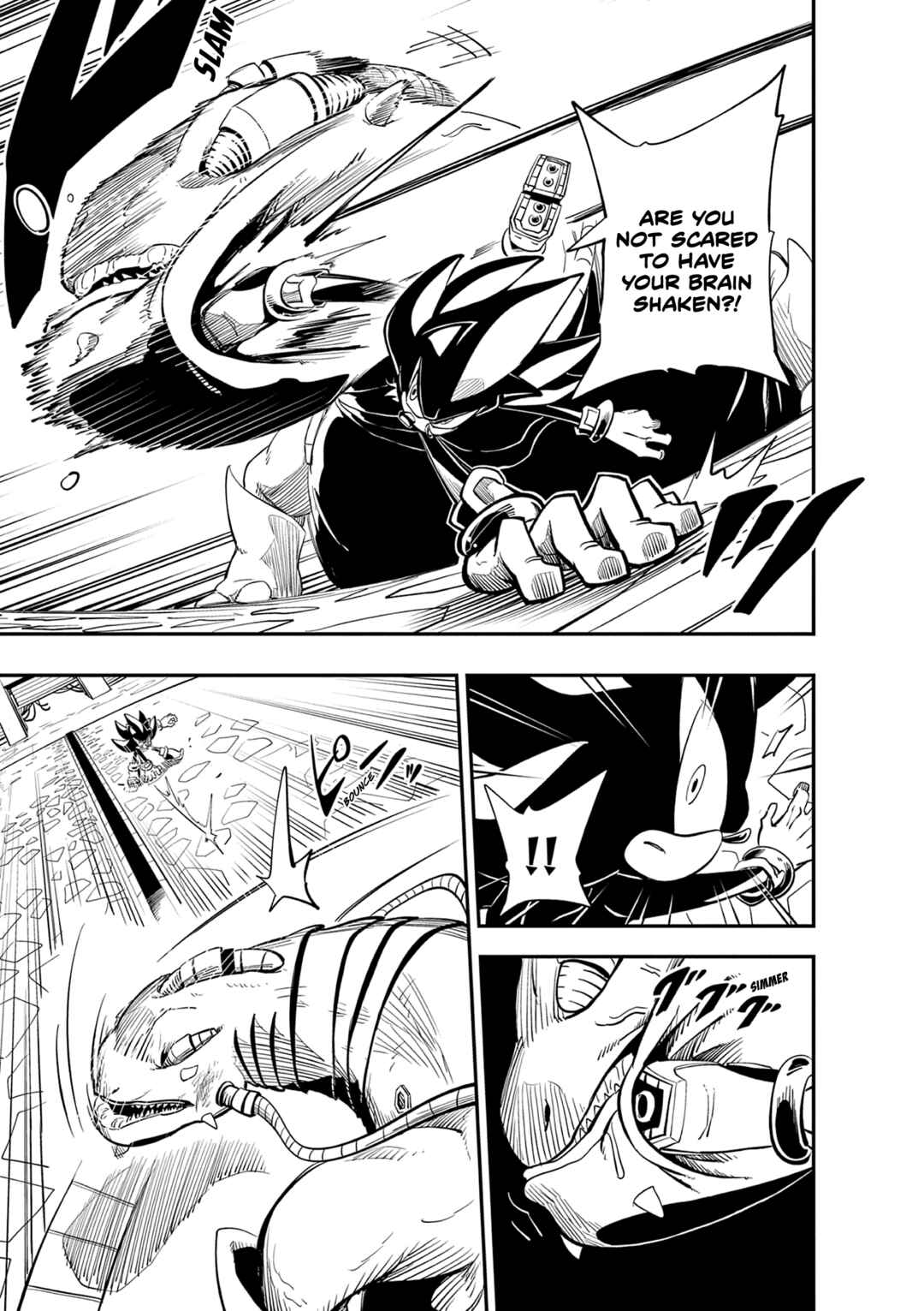 Page 12 Chapter 3 The Jet Black Hedgehog: Shadow the Hedgehog