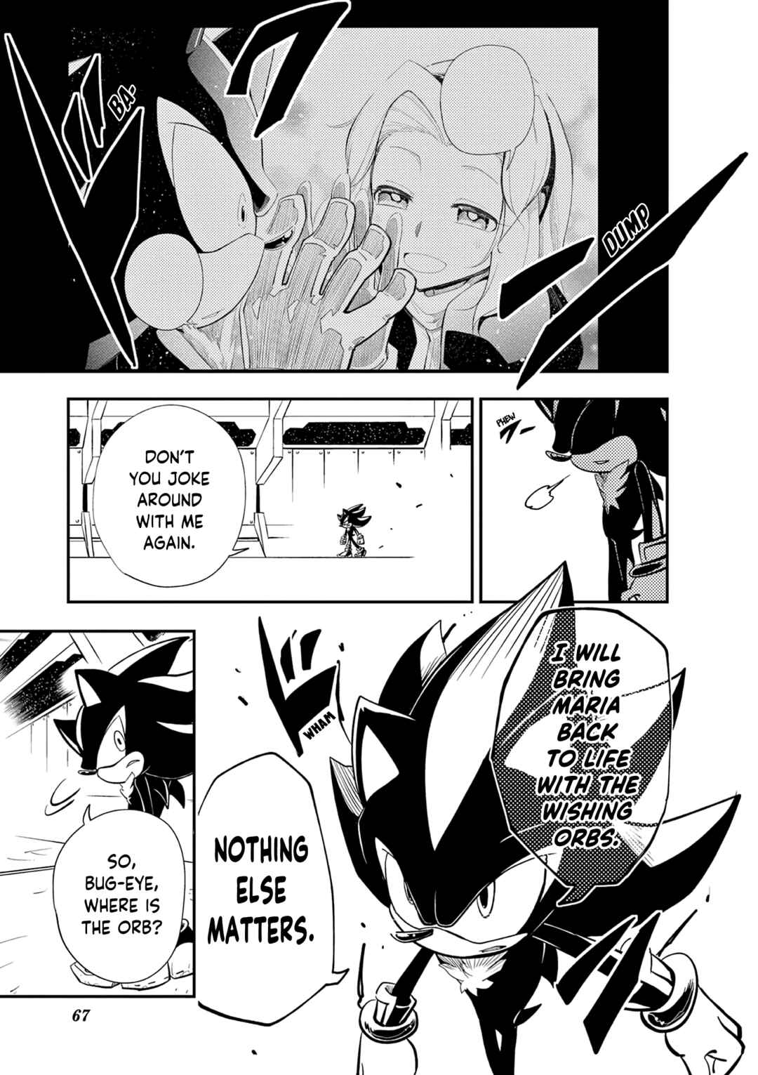 Page 4 Chapter 3 The Jet Black Hedgehog: Shadow the Hedgehog
