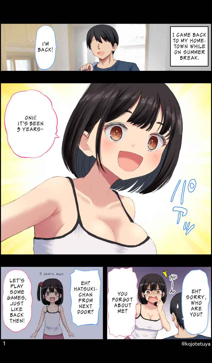 Page 1 Chapter Unknown_1c24 On My Summer Visit Back to My Home Town, I Noticed the Growth of My Little Sister-like Childhood Friend.