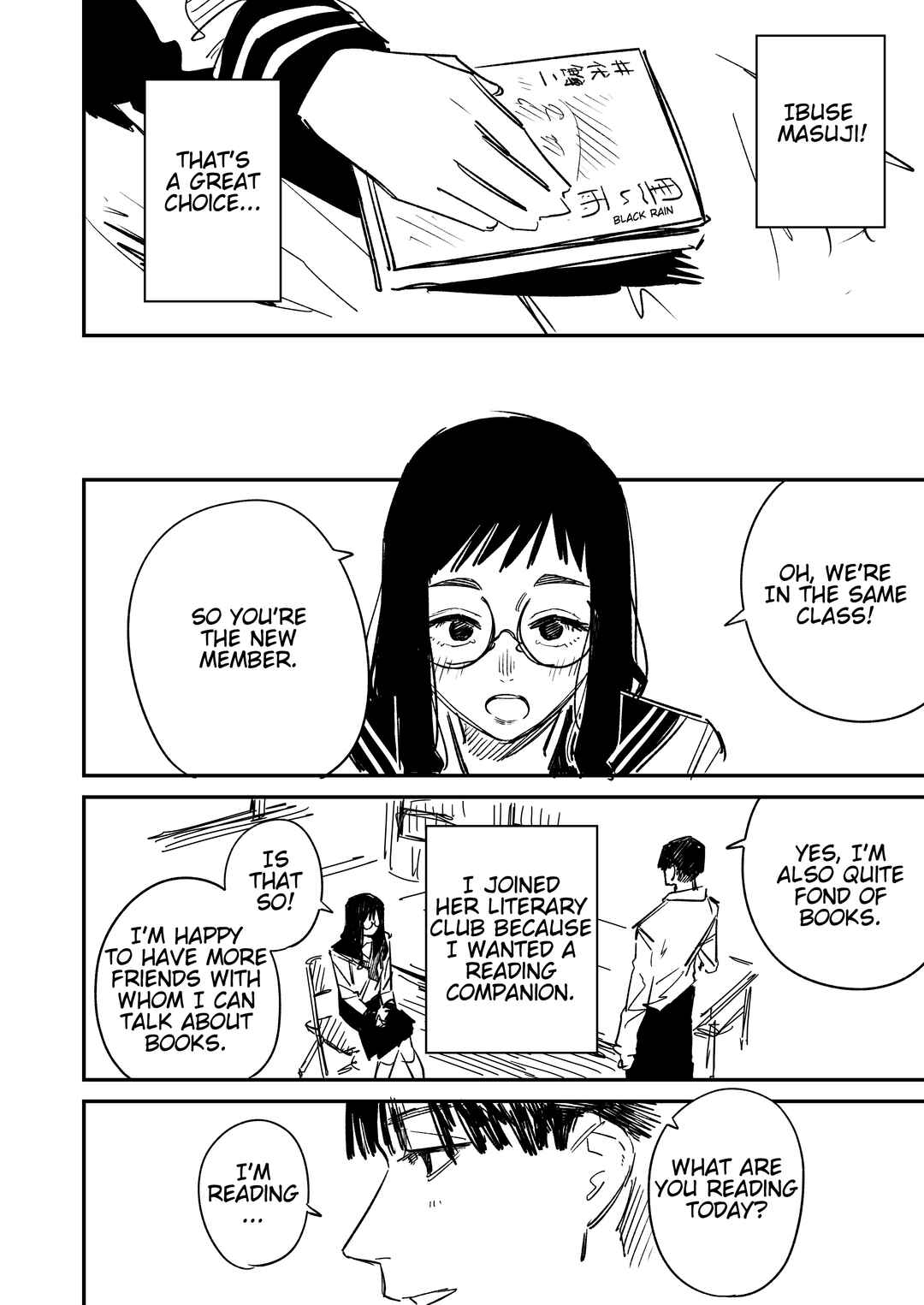 Page 2 Chapter Unknown_a285 A Literary Girl Who Is Kind to Otaku But Strict Only to Me