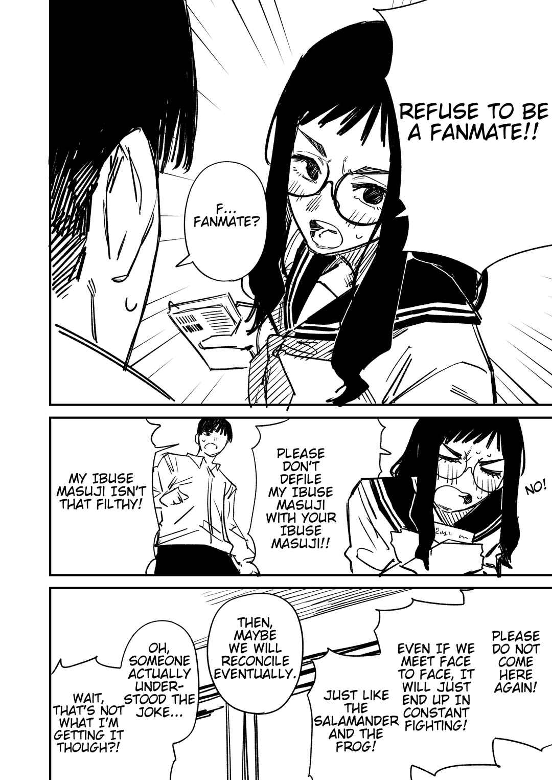 Page 4 Chapter Unknown_a285 A Literary Girl Who Is Kind to Otaku But Strict Only to Me