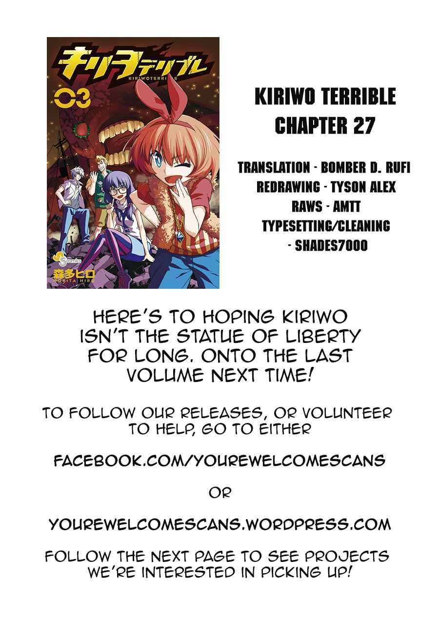 Page 22 Chapter 27 Kiriwo Terrible