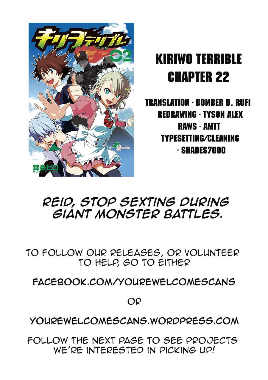 Page 19 Chapter 22 Kiriwo Terrible