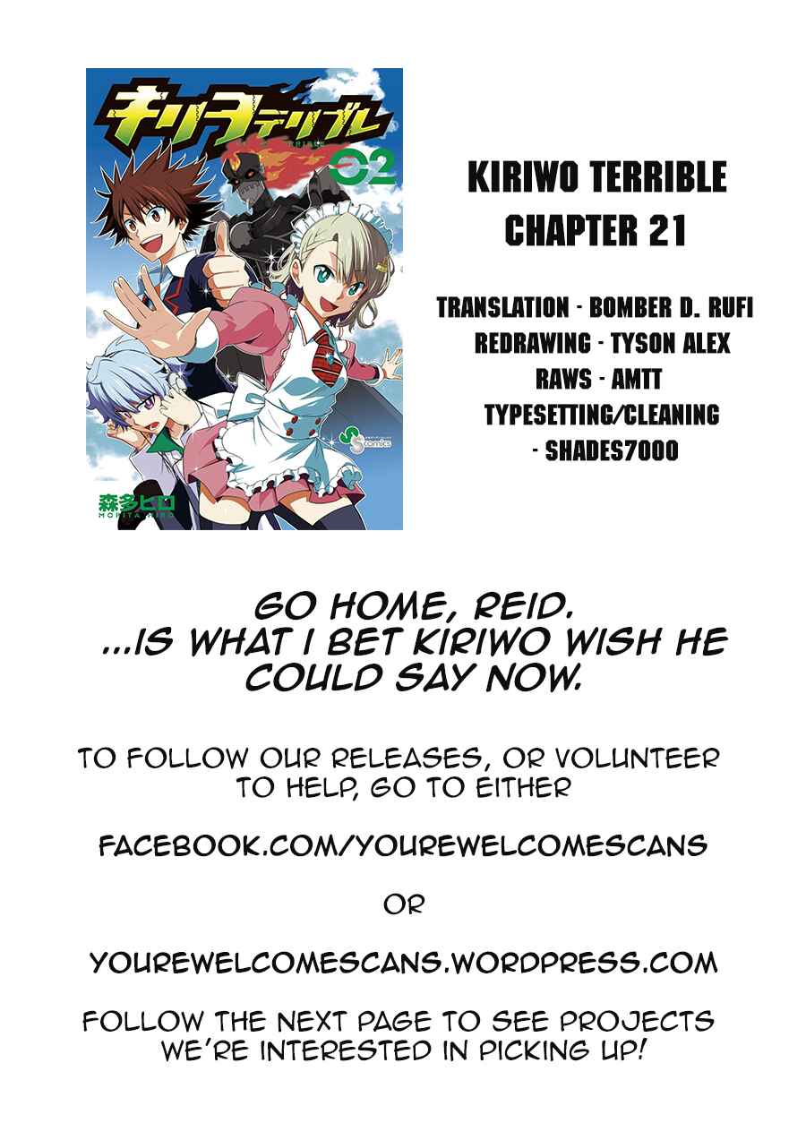 Page 19 Chapter 21 Kiriwo Terrible