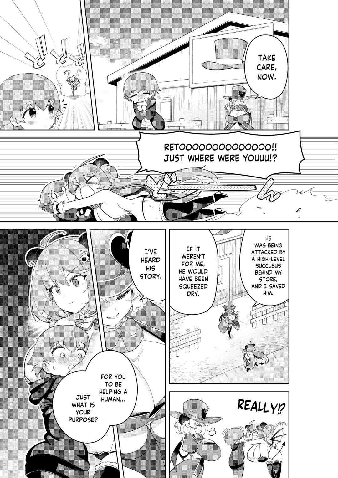 Page 1 Chapter 3 Fushigi no Kuni no Succubus Comicalize!