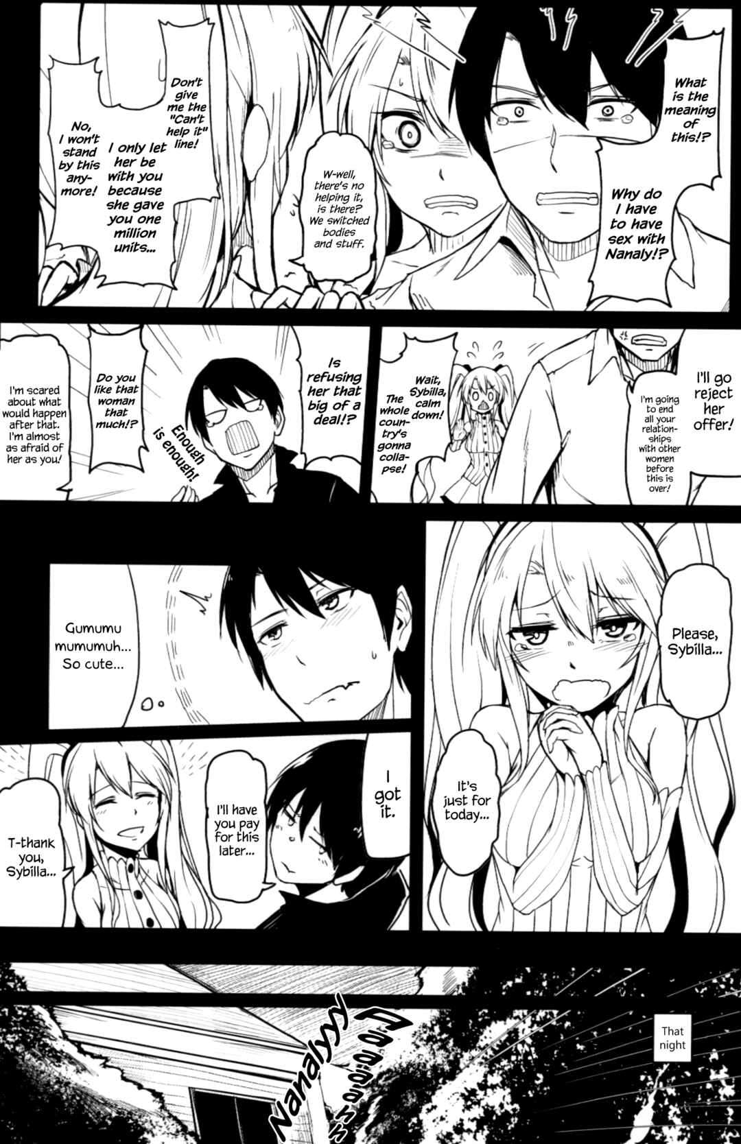 Page 9 Chapter Unknown_0308 Sennen Sensou Aigis - Change Prince & Princess (Doujinshi)