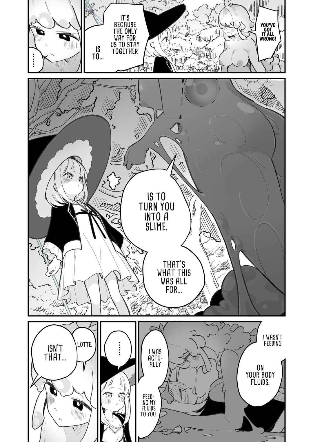 Page 15 Chapter Unknown_d379 Kairoudouketsu no Chigiri Slime Musume to Ichaicha Nurunuru Yuri Ecchi shite Slime-ka suru Loli Mahoutsukai