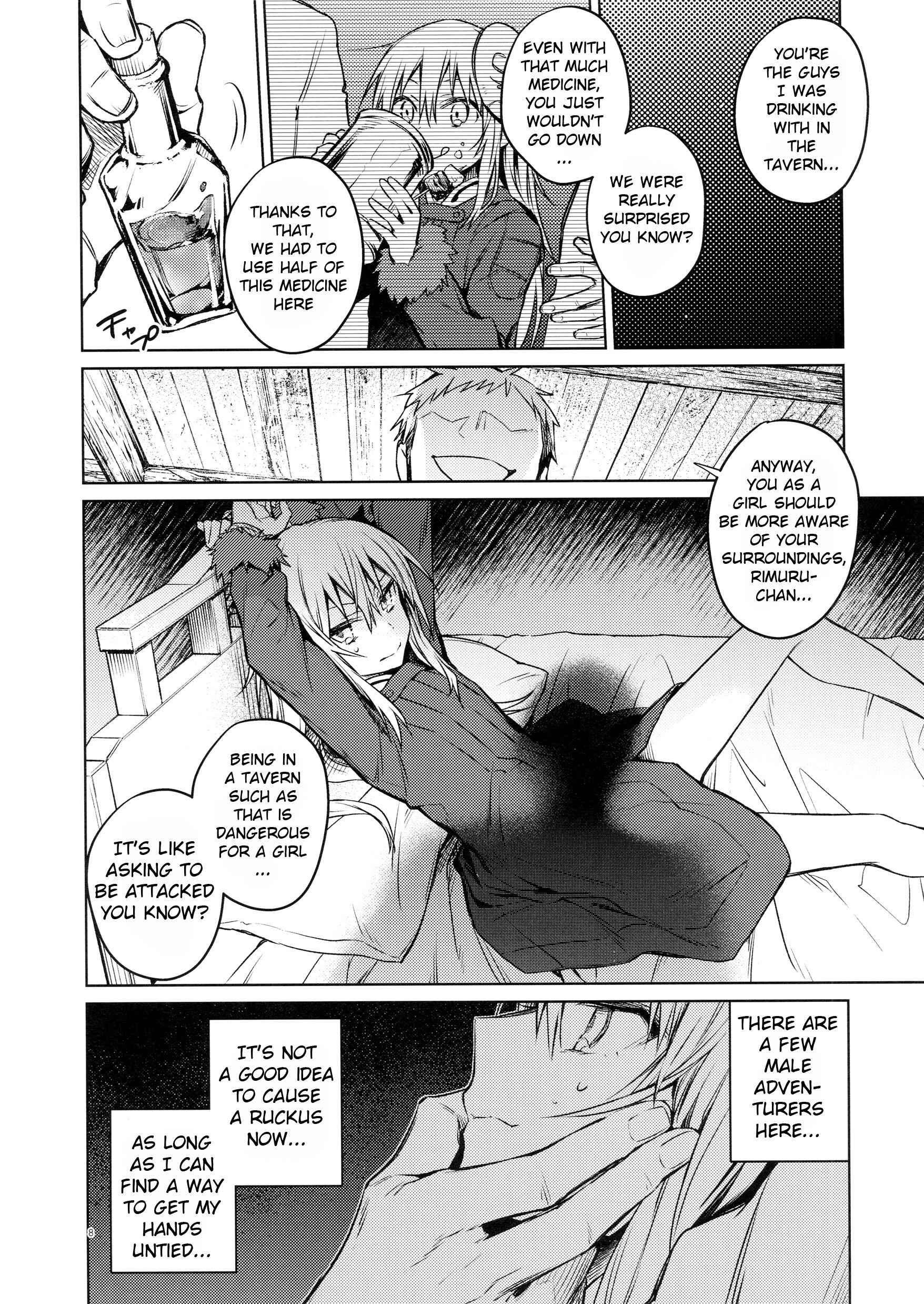 Page 8 Chapter Unknown_0581 Tensei Shitara Slime datta Ken - Fun Interactions with Mob Adventurers (Doujinshi)