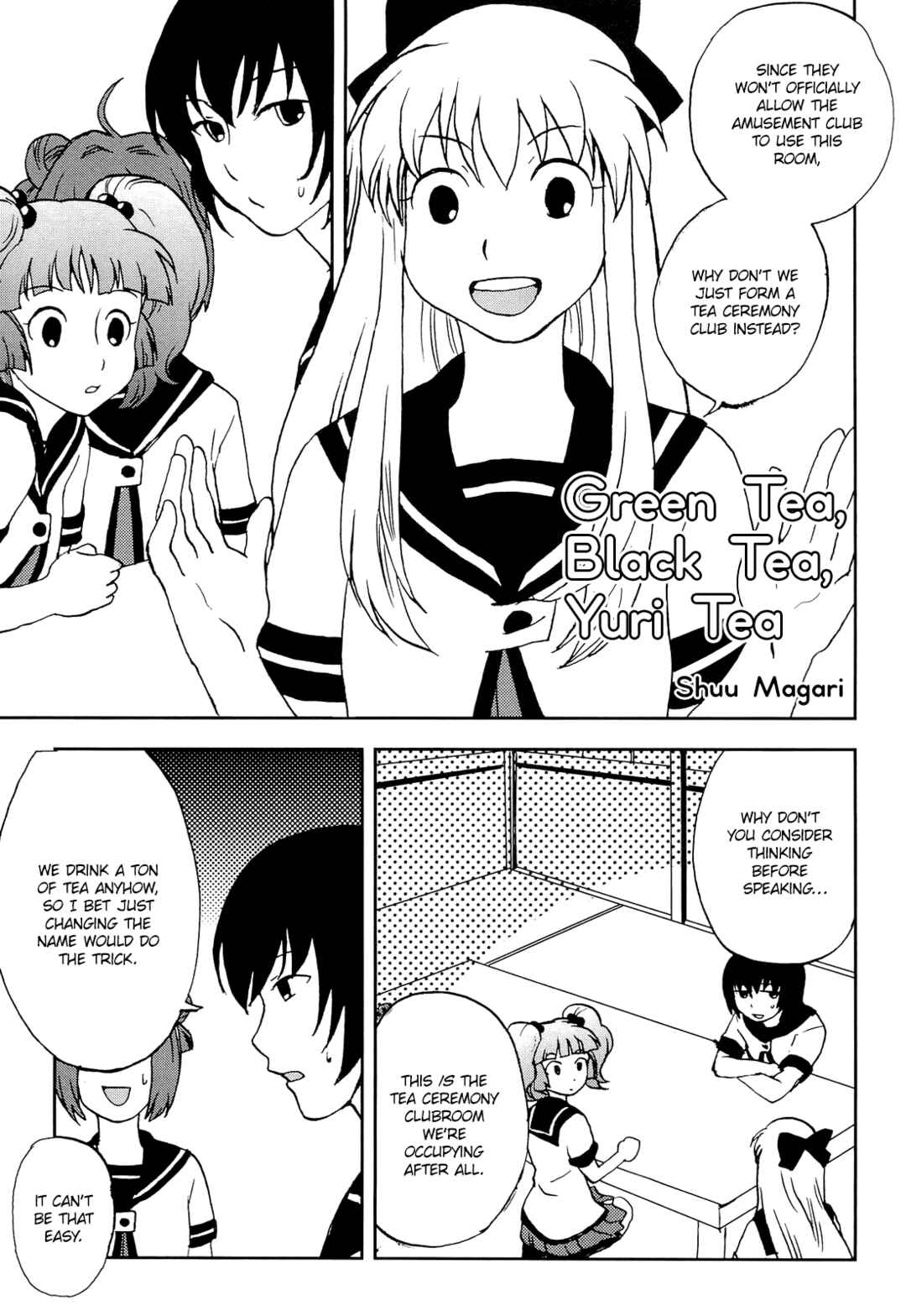 Page 1 Chapter 13 Yuru Yuri Comic Anthology