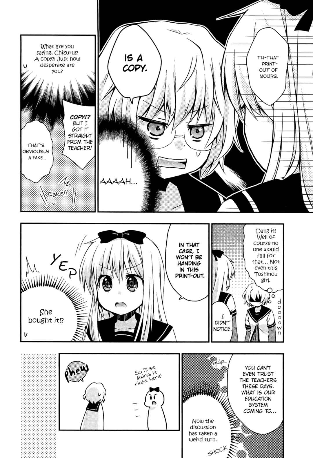 Page 4 Chapter 7 Yuru Yuri Comic Anthology