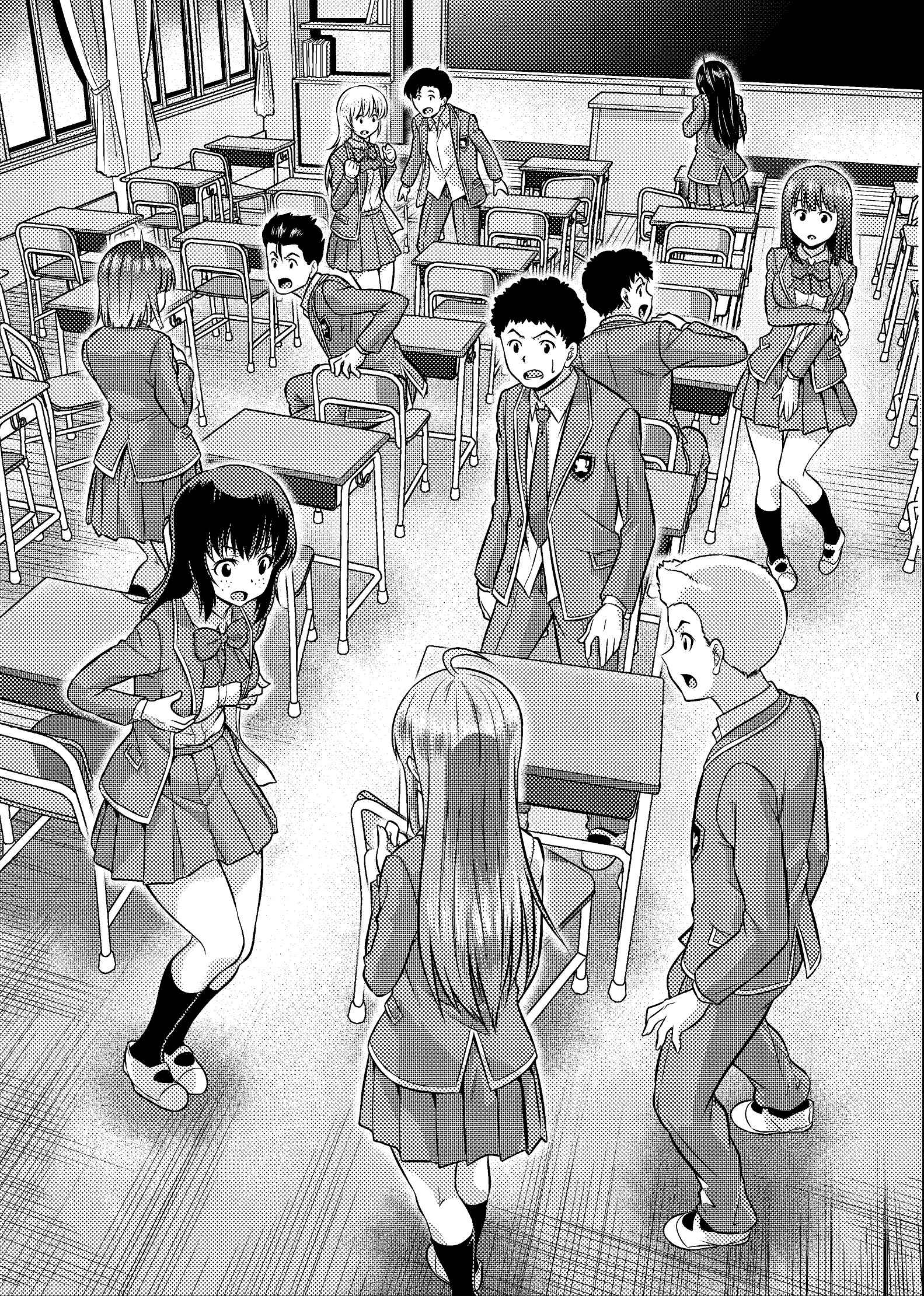 Page 10 Chapter Unknown_3361 Boys School becomes a Mixed-Sex School!? Mystery Girl Out of Focus!