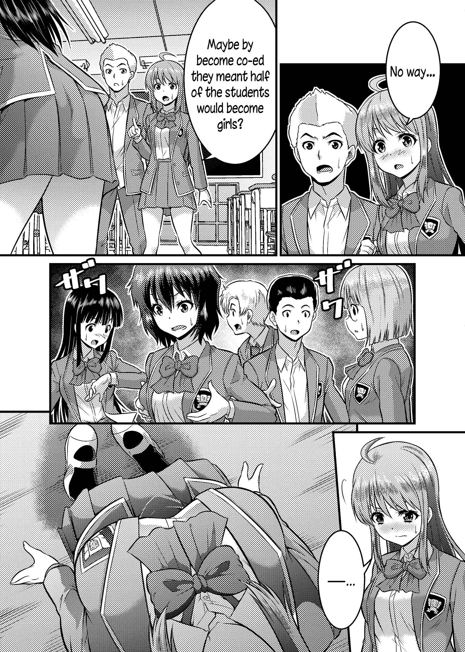 Page 12 Chapter Unknown_3361 Boys School becomes a Mixed-Sex School!? Mystery Girl Out of Focus!