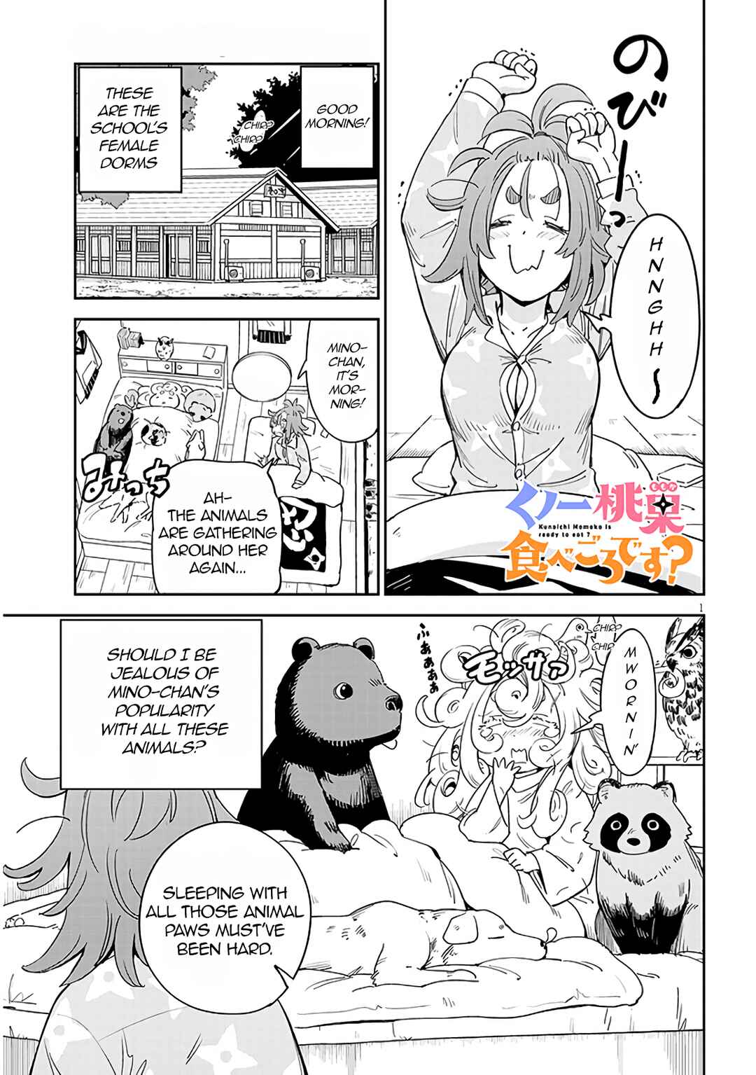 Page 2 Chapter 3 Kunoichi Momoka Tabegoro desu?