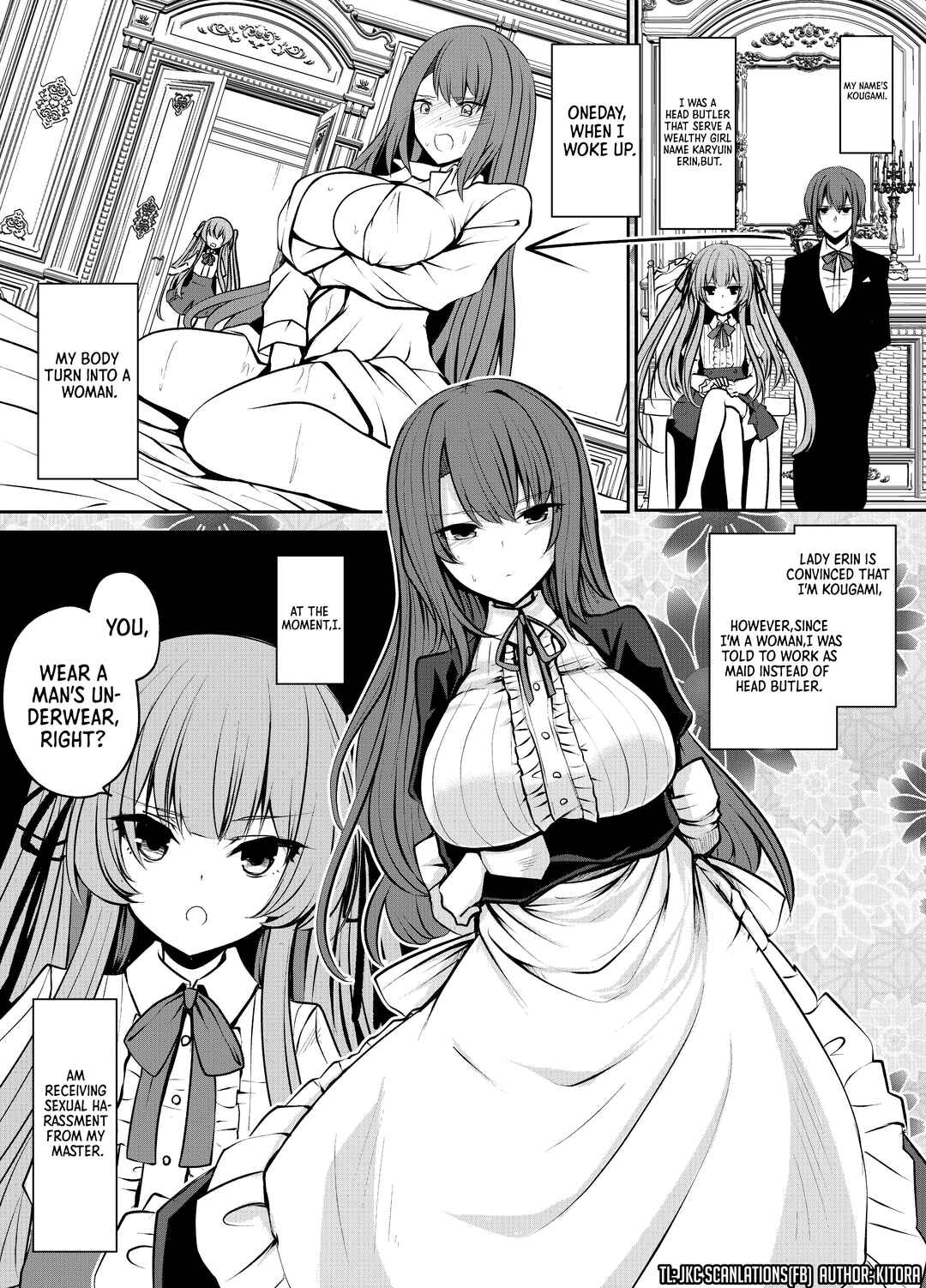 Page 1 Chapter 1 The Story of the Butler Who Was Almost Eaten by His Master When He Ts’d