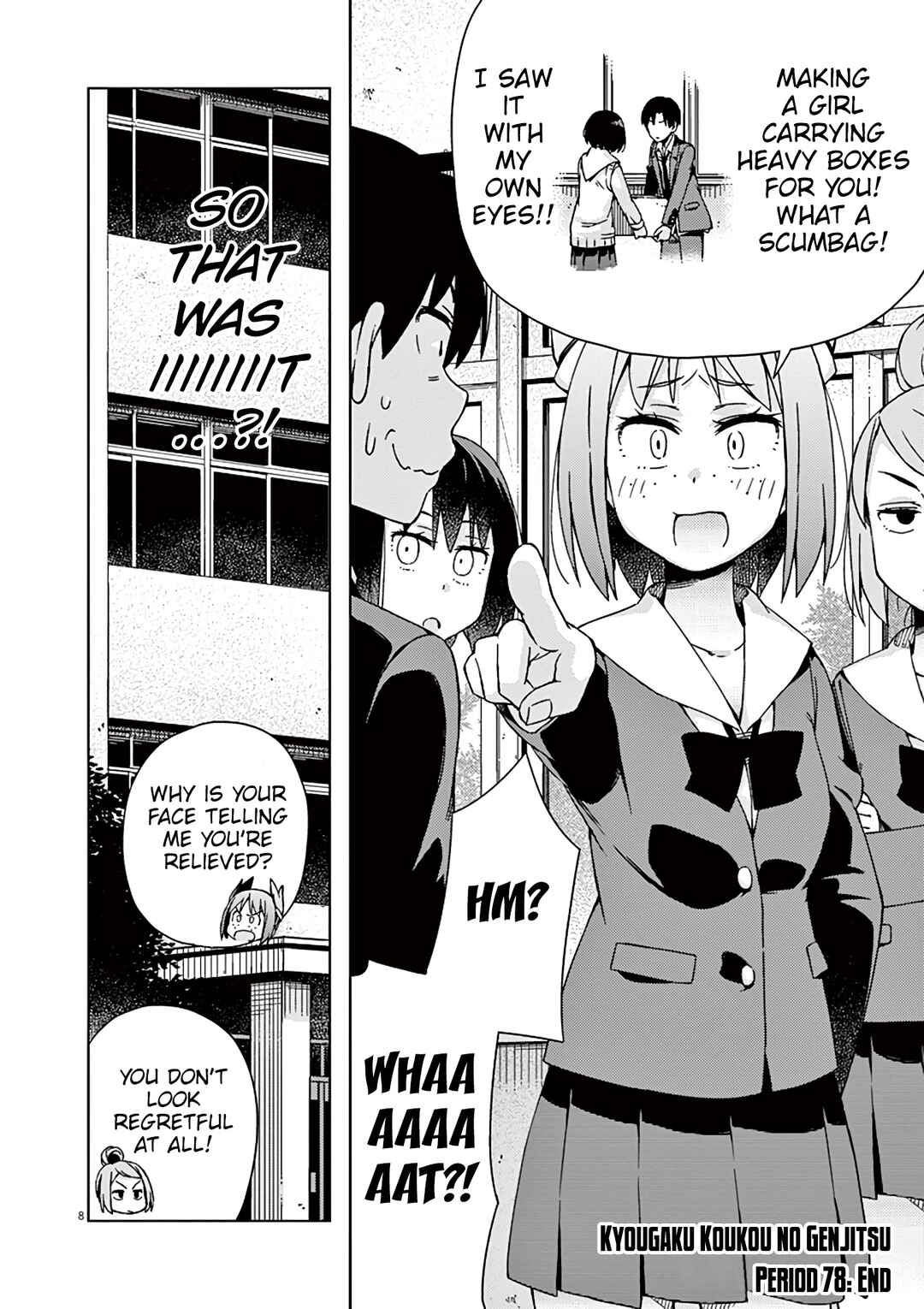 Page 9 Chapter 78 Kyougaku Koukou no Genjitsu