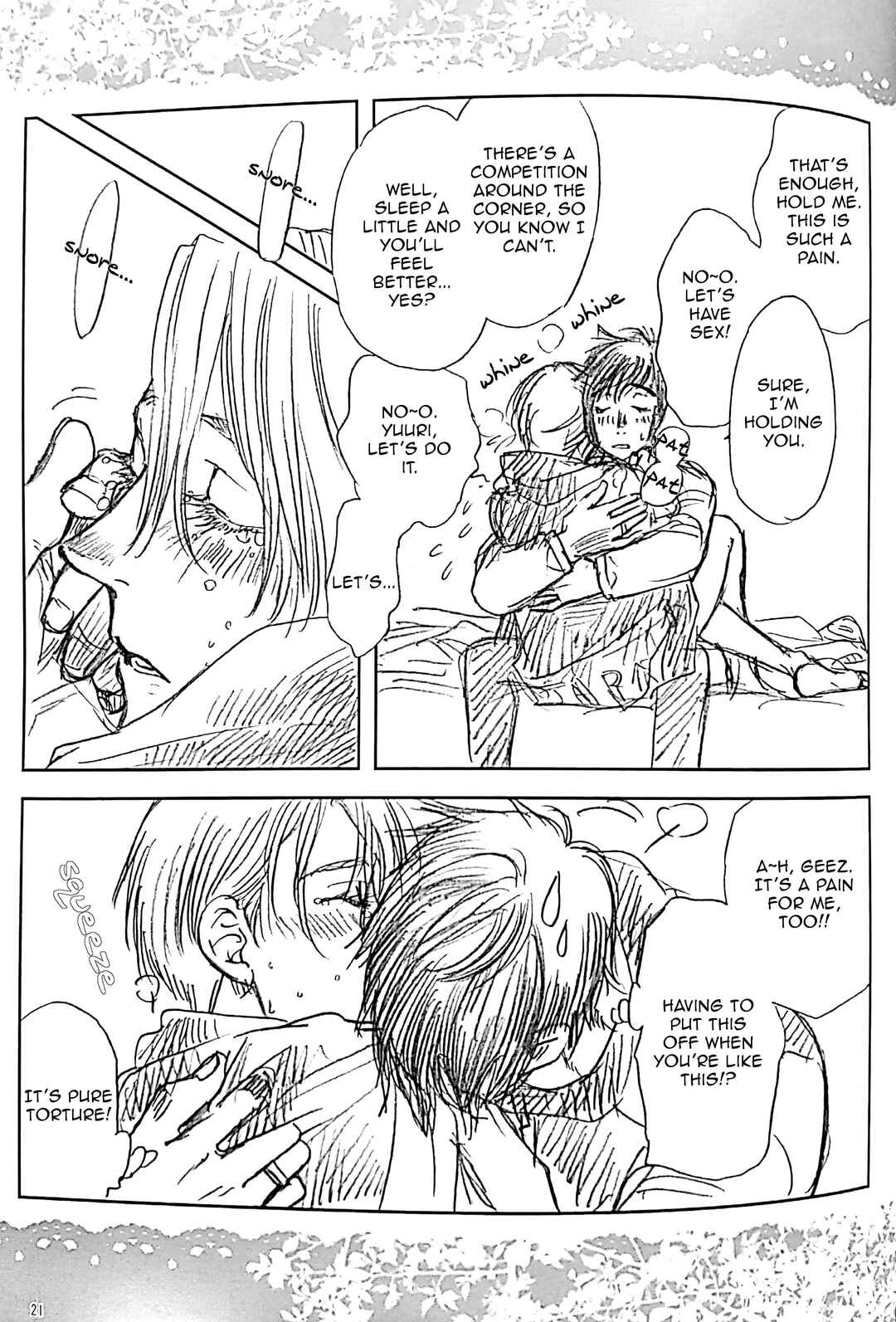 Page 21 Chapter Unknown_89a0 Yuri!!! on Ice - Love x Ree x Baby (Doujinshi)