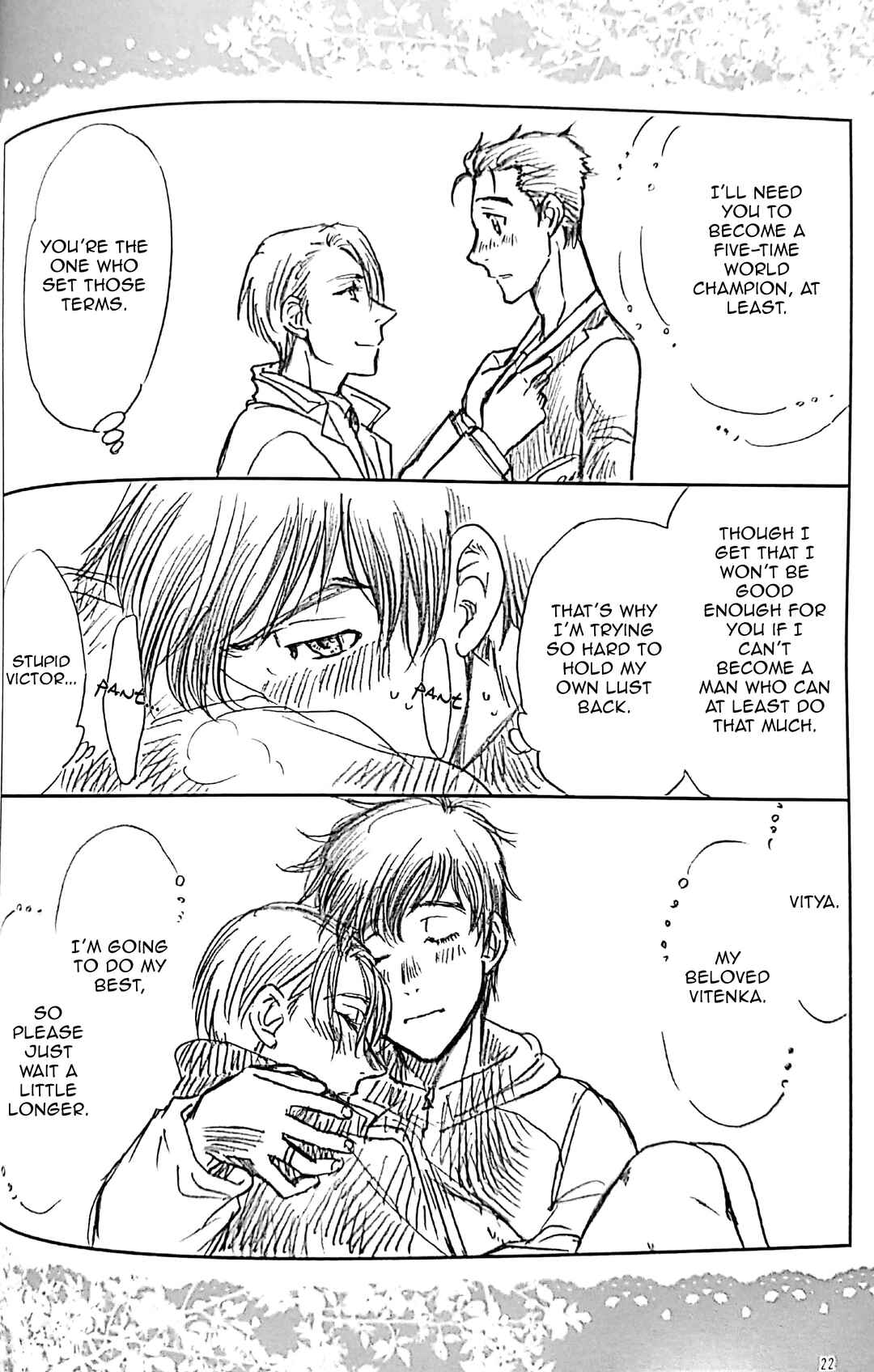 Page 22 Chapter Unknown_89a0 Yuri!!! on Ice - Love x Ree x Baby (Doujinshi)