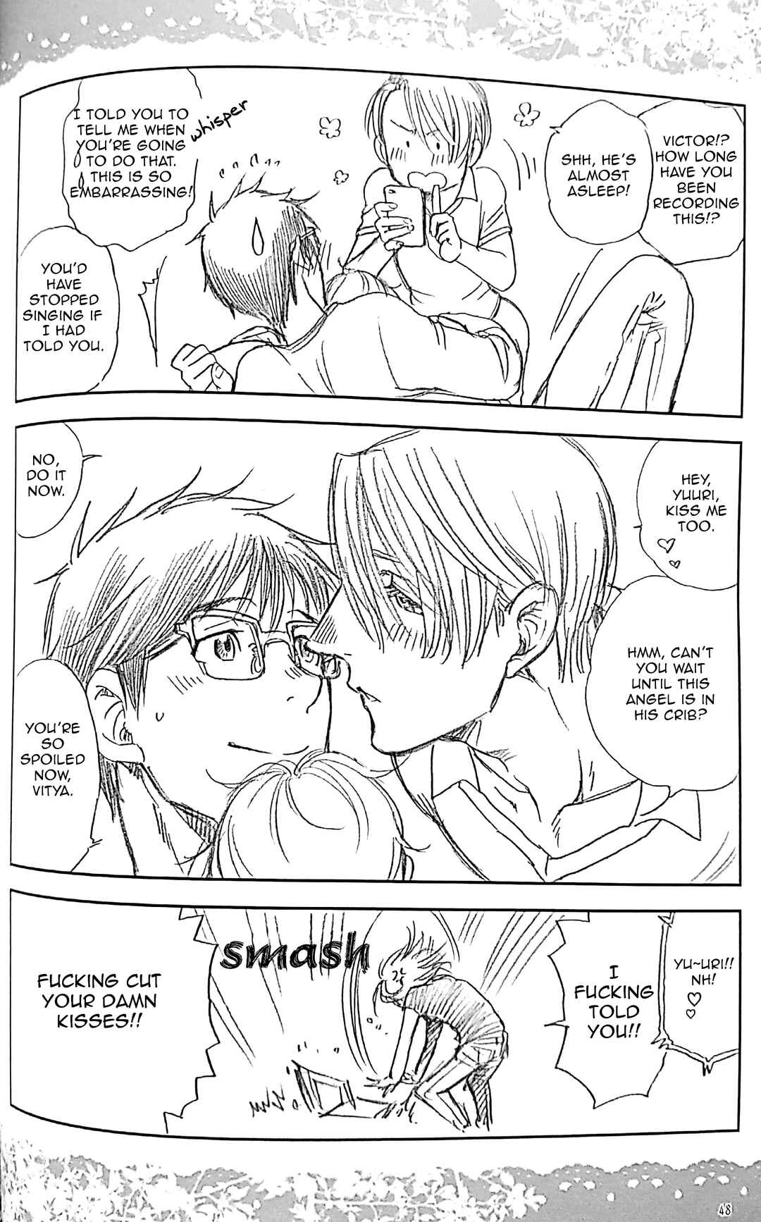 Page 48 Chapter Unknown_89a0 Yuri!!! on Ice - Love x Ree x Baby (Doujinshi)