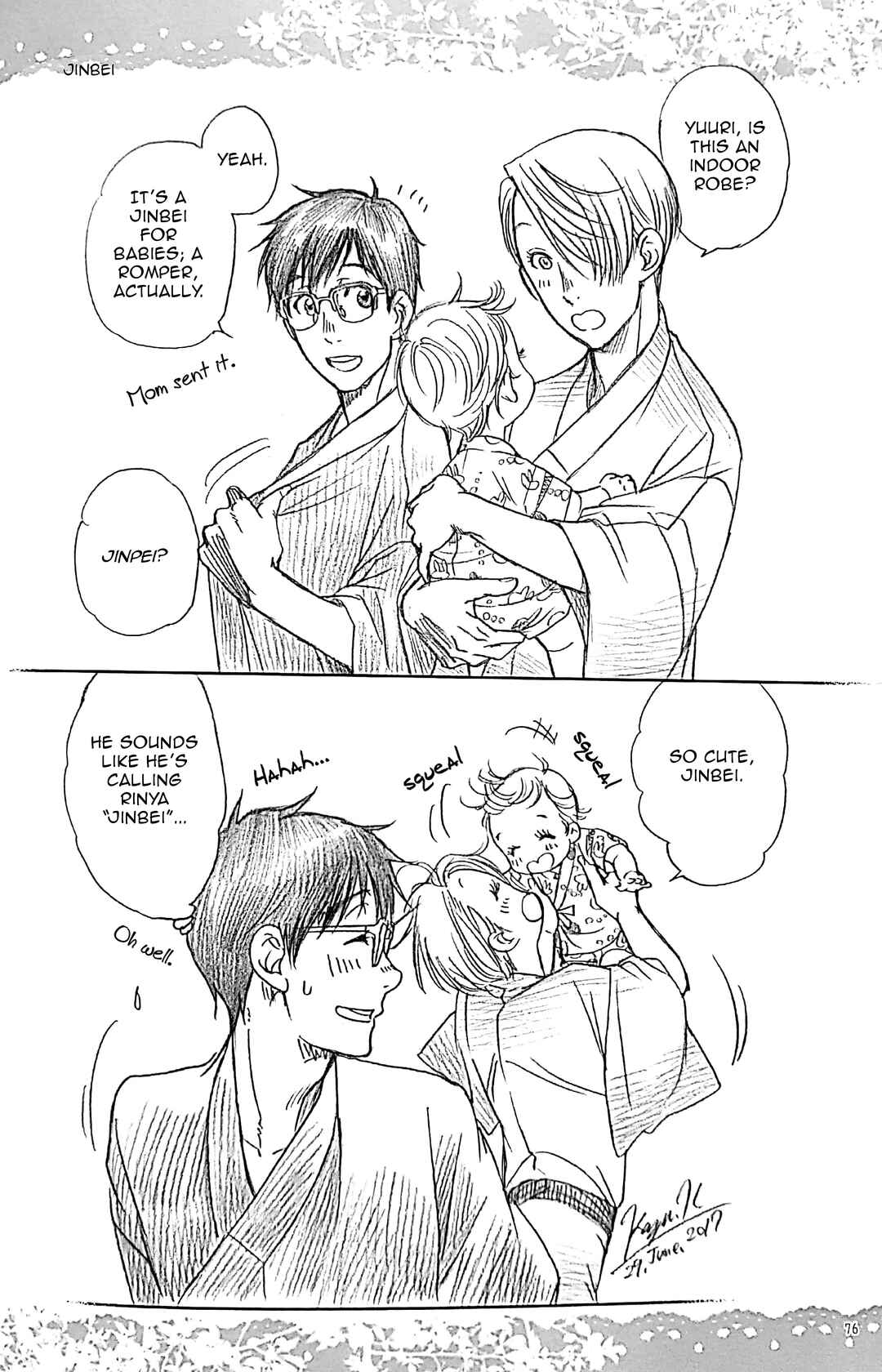 Page 76 Chapter Unknown_89a0 Yuri!!! on Ice - Love x Ree x Baby (Doujinshi)