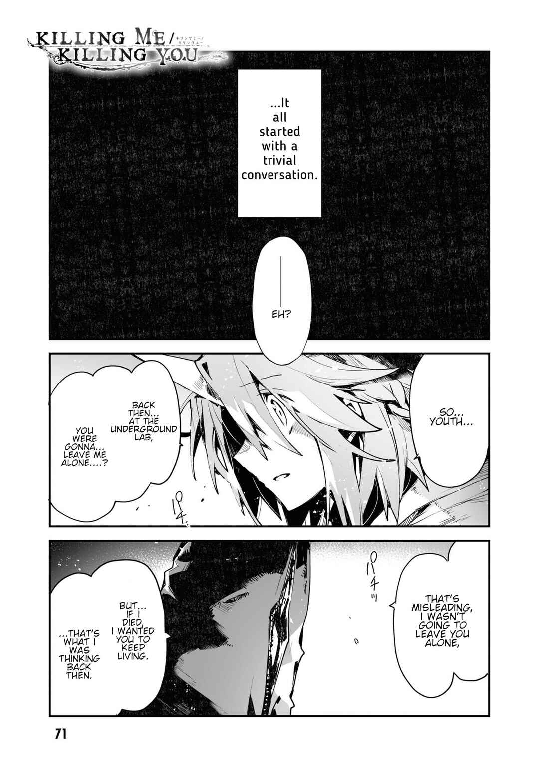 Page 1 Chapter 20 KILLING ME / KILLING YOU