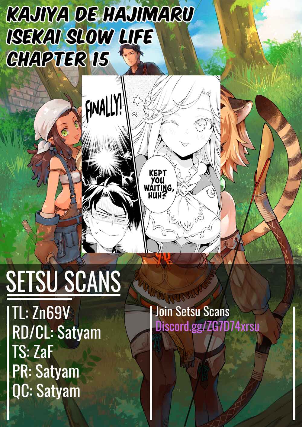 Page 1 Chapter 15 Kajiya de Hajimeru Isekai Slow Life
