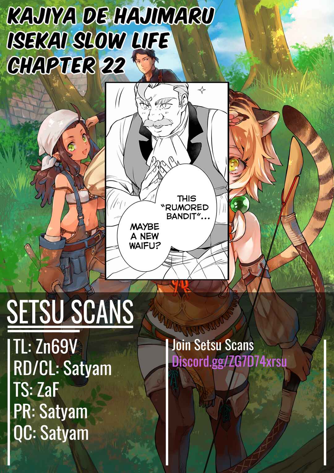 Page 1 Chapter 22 Kajiya de Hajimeru Isekai Slow Life
