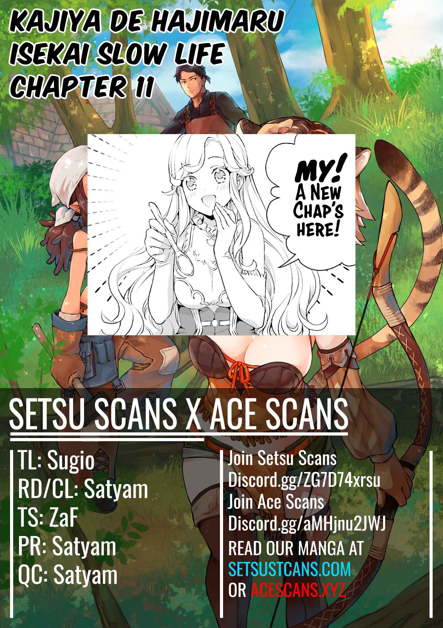 Page 1 Chapter 11 Kajiya de Hajimeru Isekai Slow Life