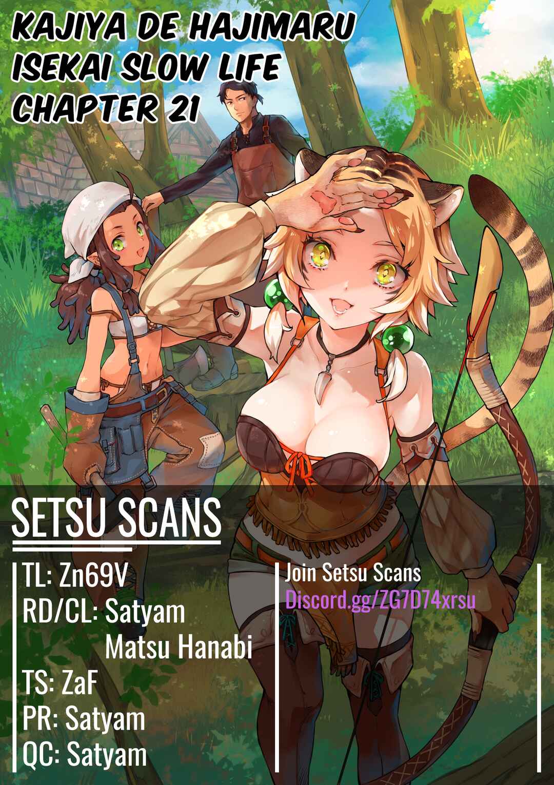 Page 1 Chapter 21 Kajiya de Hajimeru Isekai Slow Life