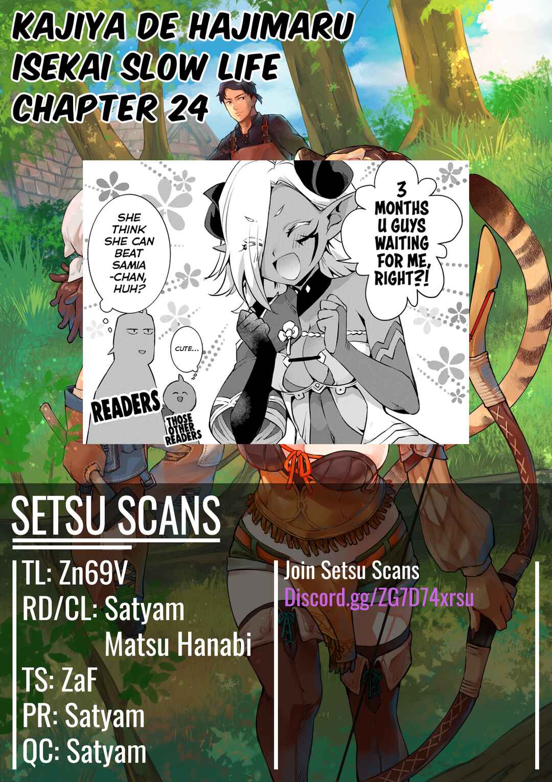 Page 1 Chapter 24 Kajiya de Hajimeru Isekai Slow Life