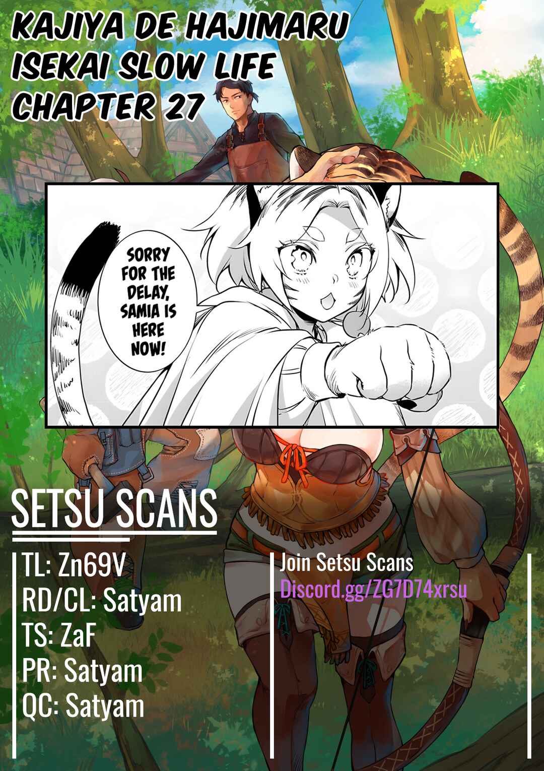 Page 1 Chapter 27 Kajiya de Hajimeru Isekai Slow Life