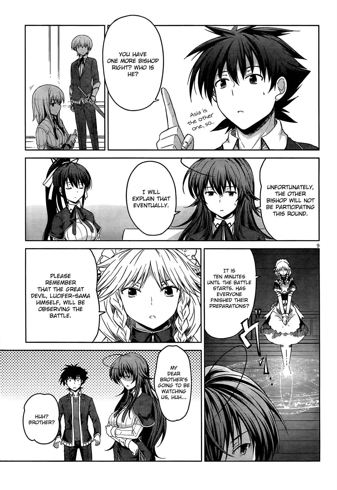 Page 10 Chapter 17 High School DxD