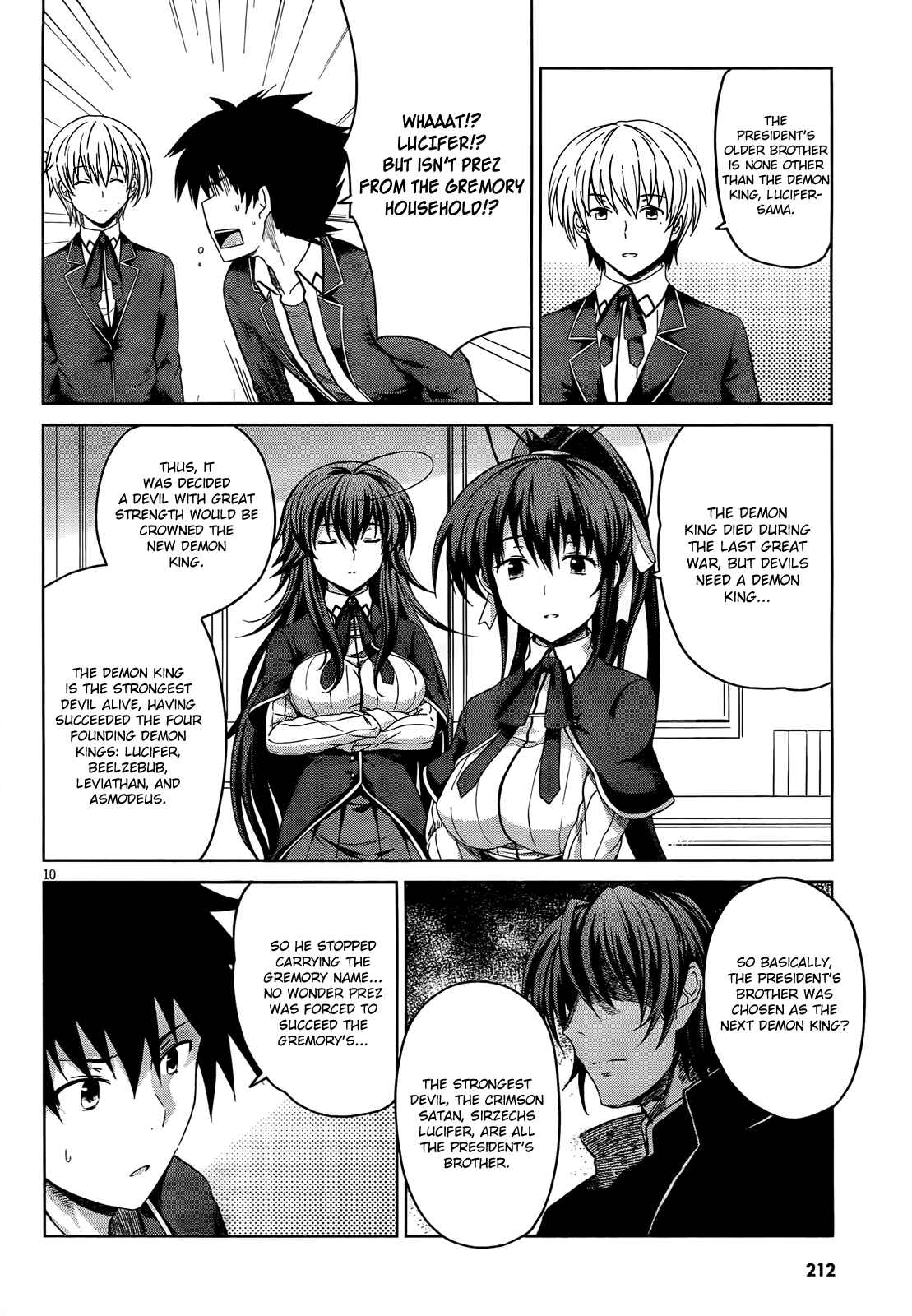 Page 11 Chapter 17 High School DxD