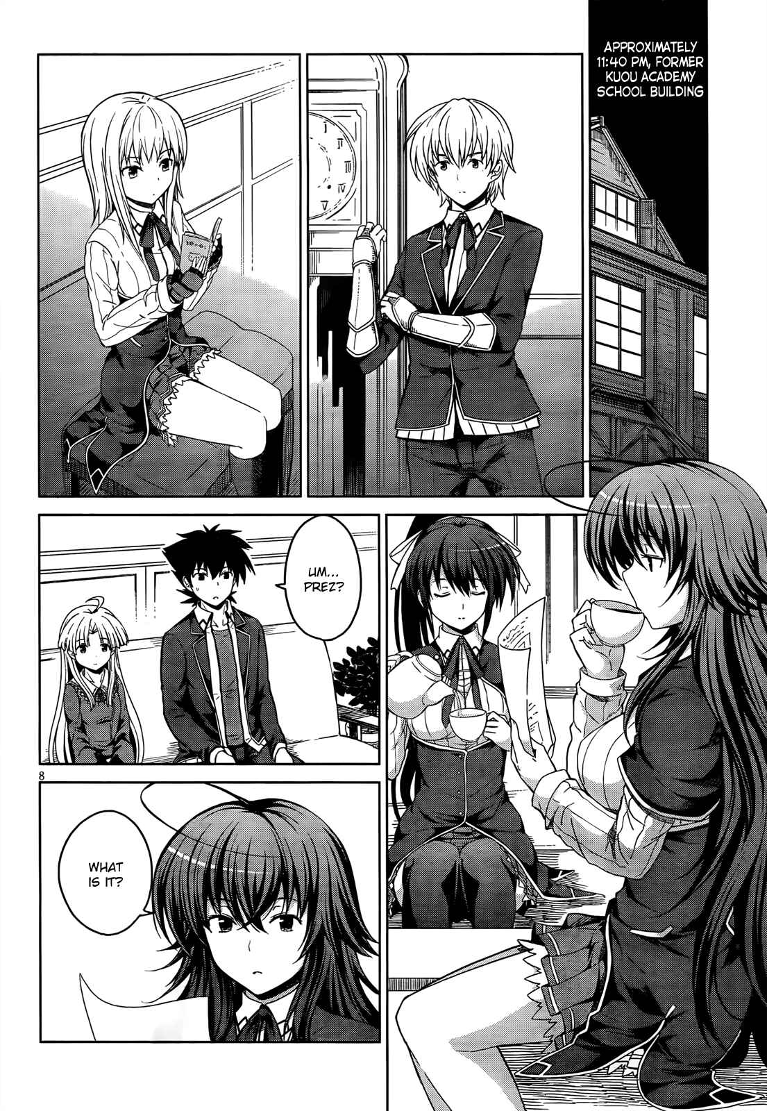 Page 9 Chapter 17 High School DxD