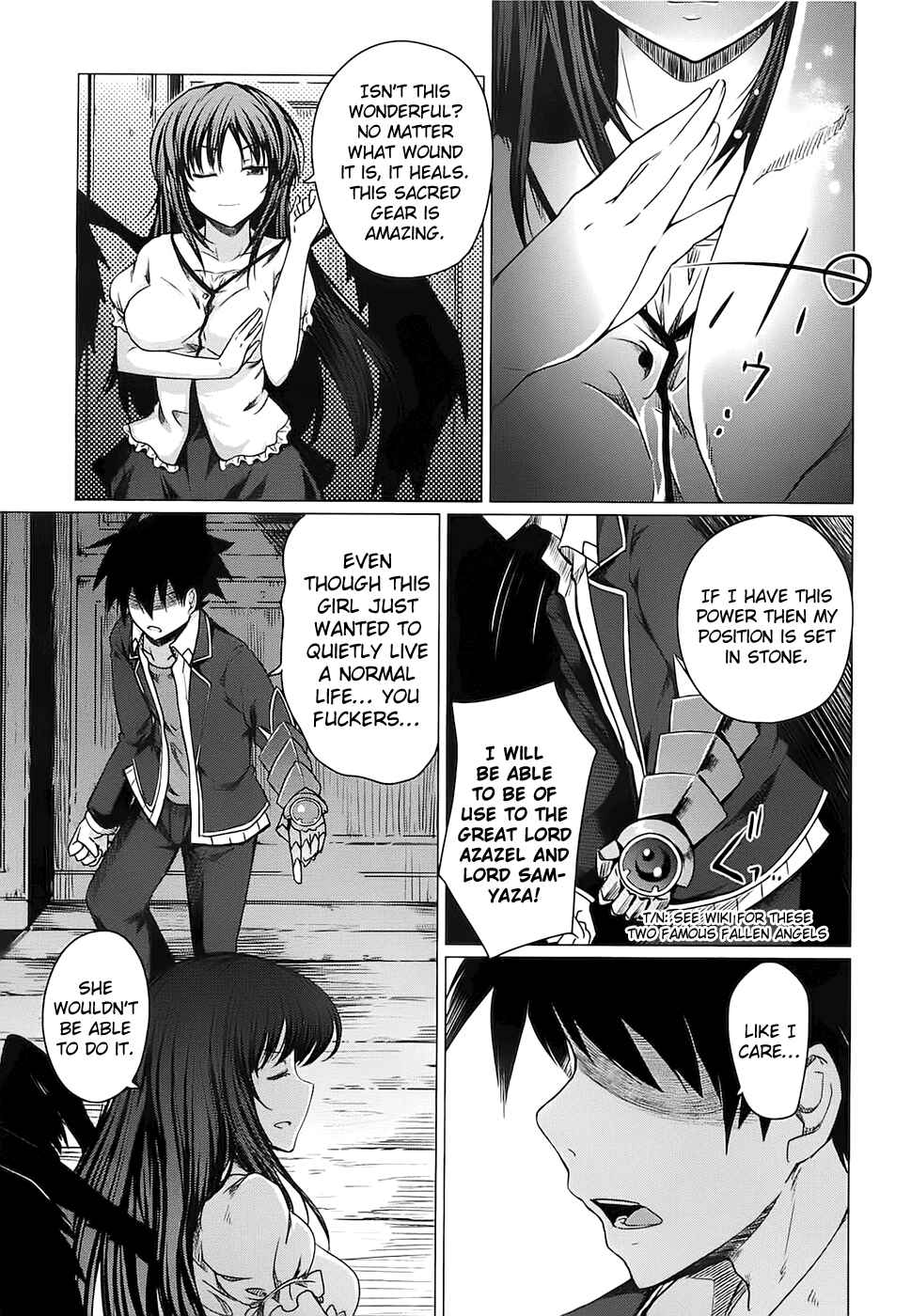 Page 21 Chapter 8 High School DxD