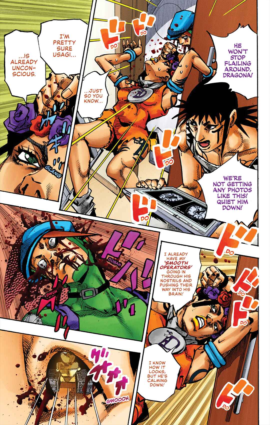 Page 12 Chapter 19 JoJos Bizarre Adventure, Part 9: The JOJOLands (Official Colored)
