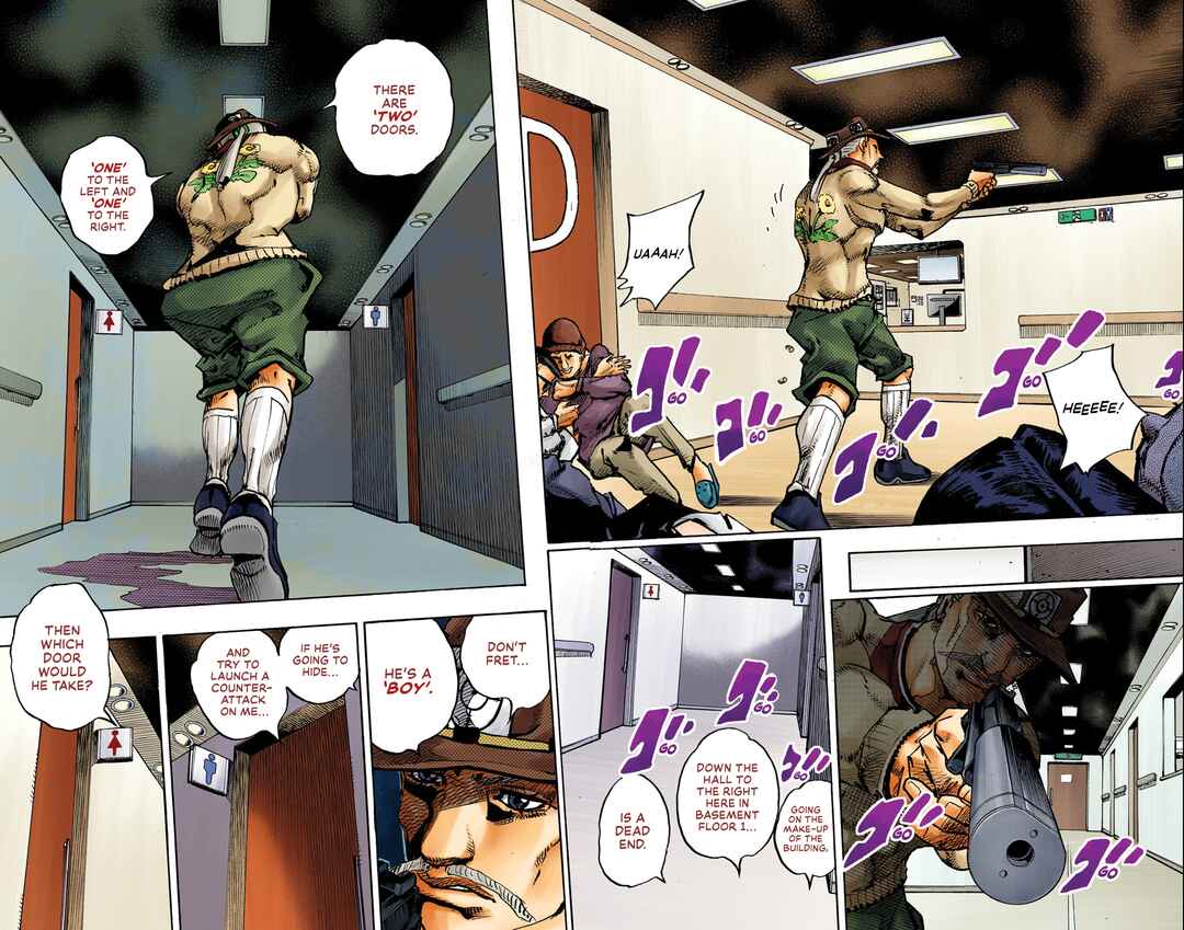 Page 27 Chapter 19 JoJos Bizarre Adventure, Part 9: The JOJOLands (Official Colored)