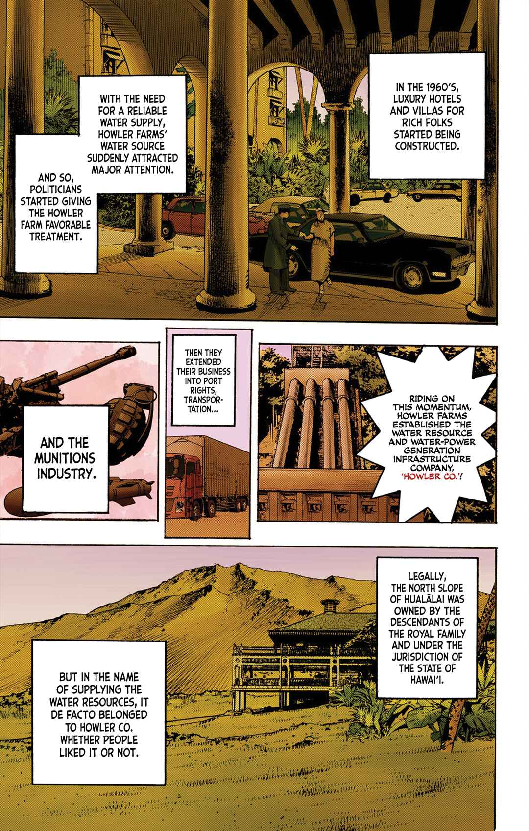 Page 5 Chapter 19 JoJos Bizarre Adventure, Part 9: The JOJOLands (Official Colored)