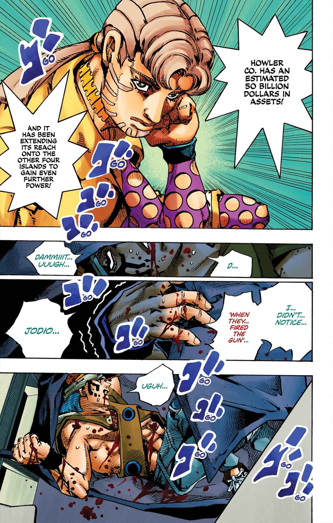 Page 7 Chapter 19 JoJos Bizarre Adventure, Part 9: The JOJOLands (Official Colored)