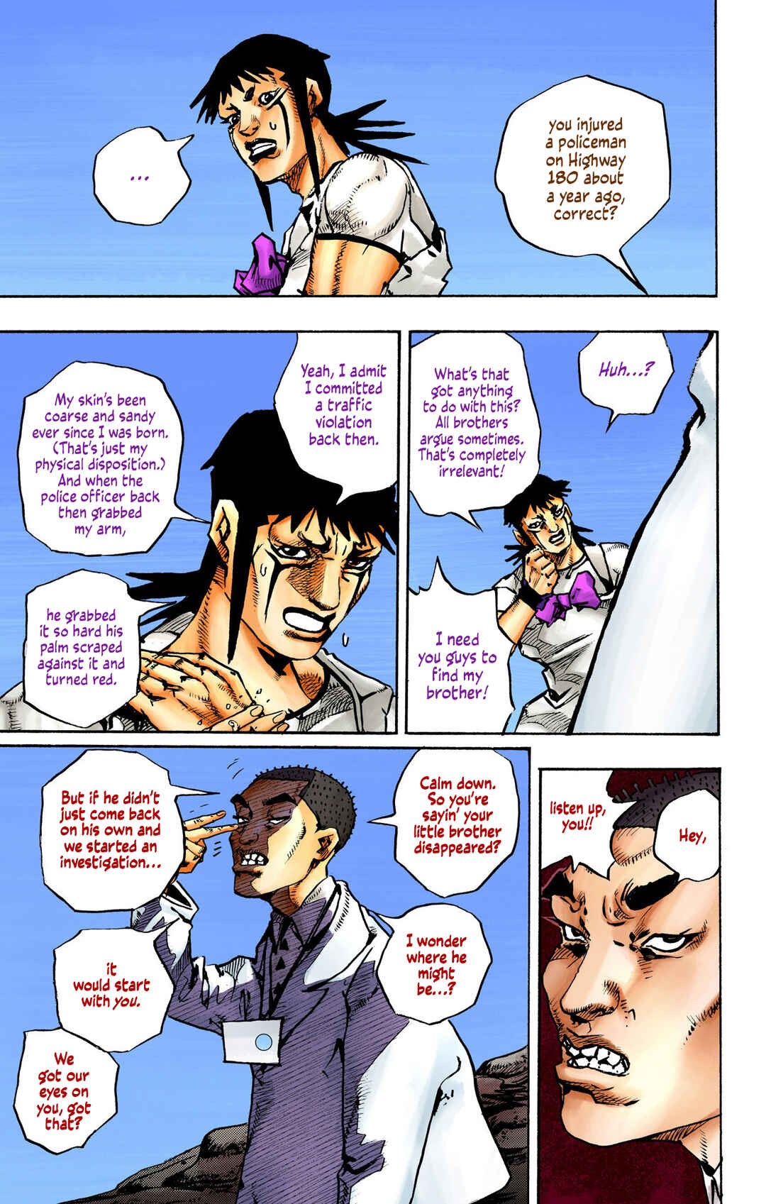 Page 22 Chapter 12 JoJos Bizarre Adventure, Part 9: The JOJOLands (Official Colored)