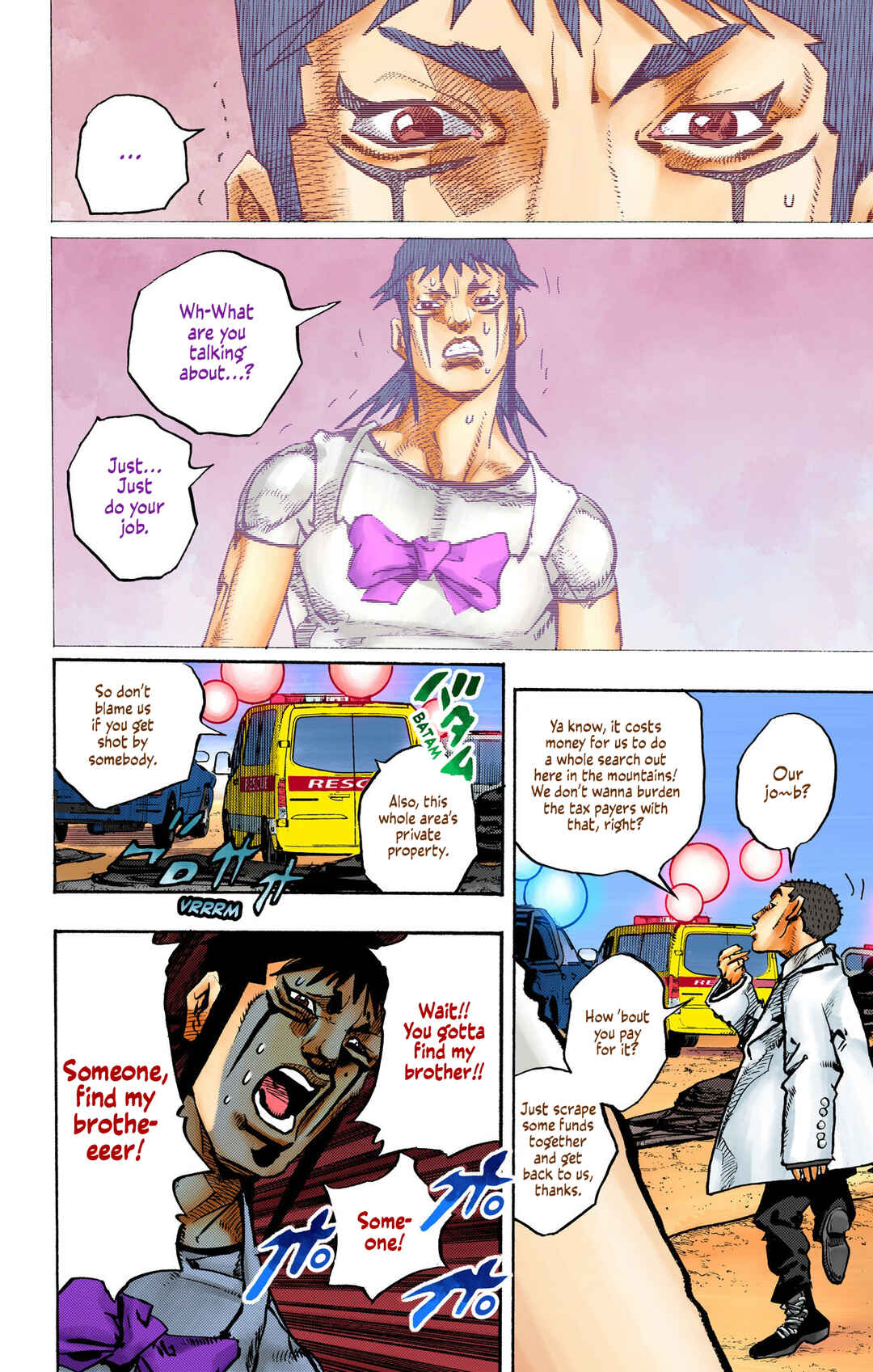 Page 23 Chapter 12 JoJos Bizarre Adventure, Part 9: The JOJOLands (Official Colored)