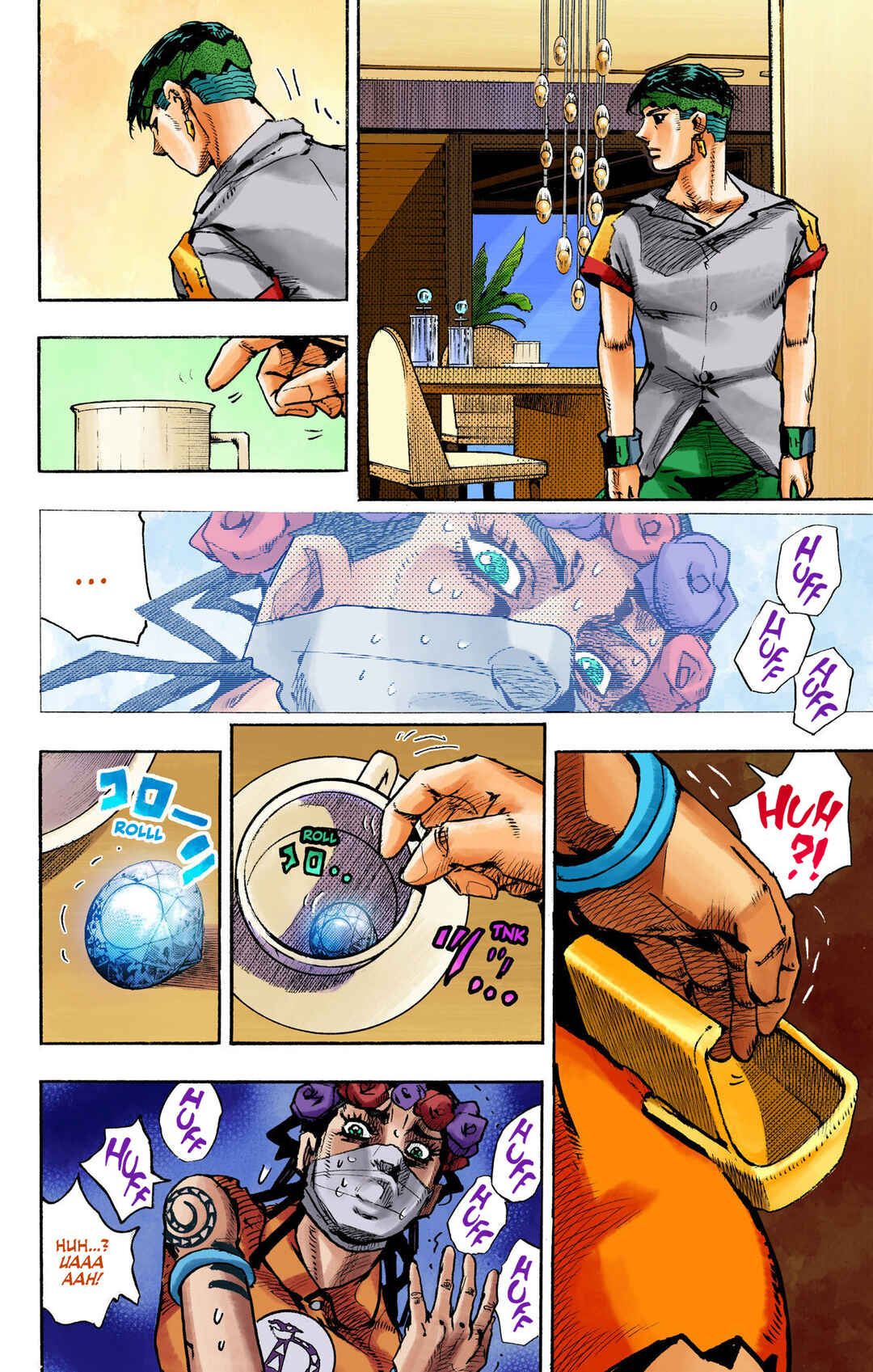 Page 12 Chapter 5 JoJos Bizarre Adventure, Part 9: The JOJOLands (Official Colored)