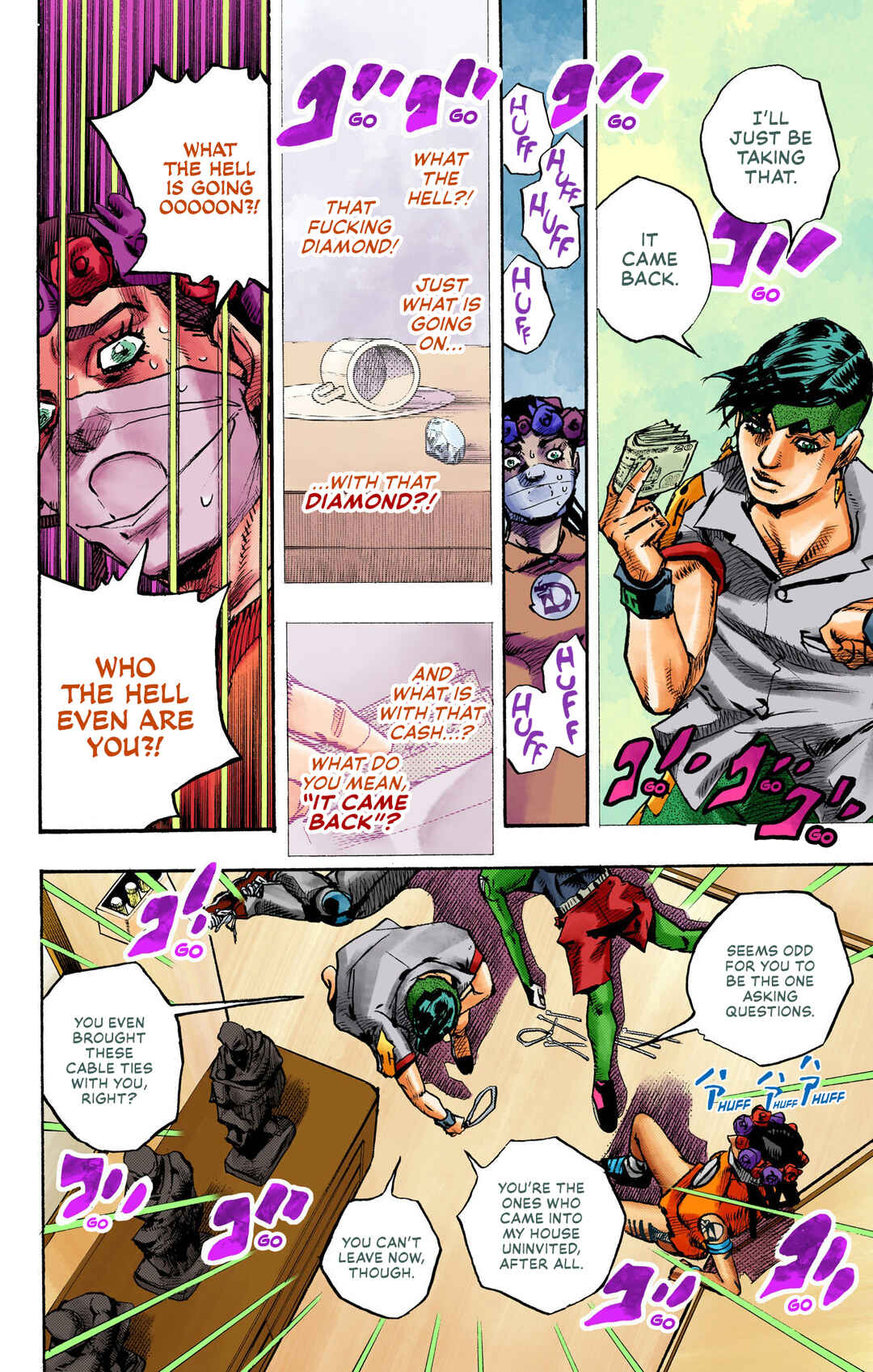 Page 14 Chapter 5 JoJos Bizarre Adventure, Part 9: The JOJOLands (Official Colored)