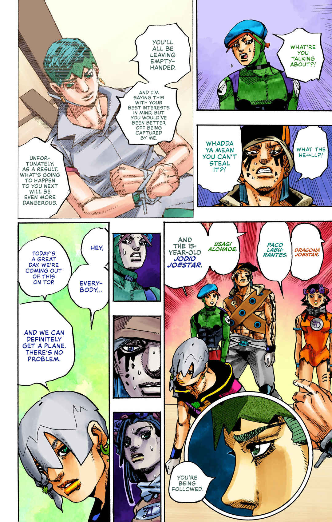 Page 25 Chapter 5 JoJos Bizarre Adventure, Part 9: The JOJOLands (Official Colored)