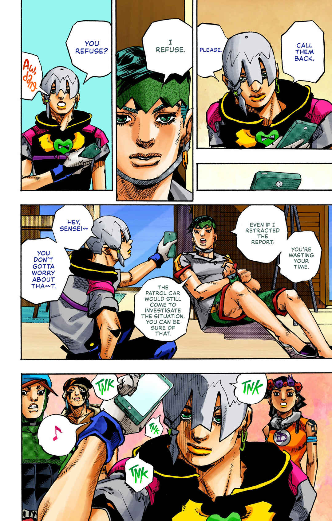 Page 27 Chapter 5 JoJos Bizarre Adventure, Part 9: The JOJOLands (Official Colored)