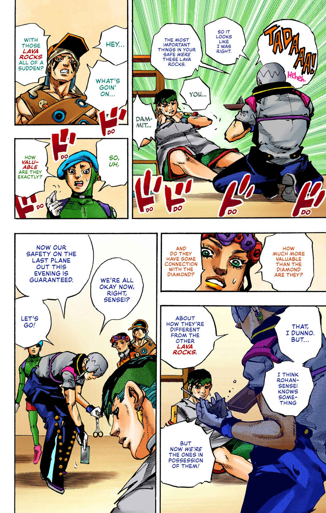 Page 36 Chapter 5 JoJos Bizarre Adventure, Part 9: The JOJOLands (Official Colored)