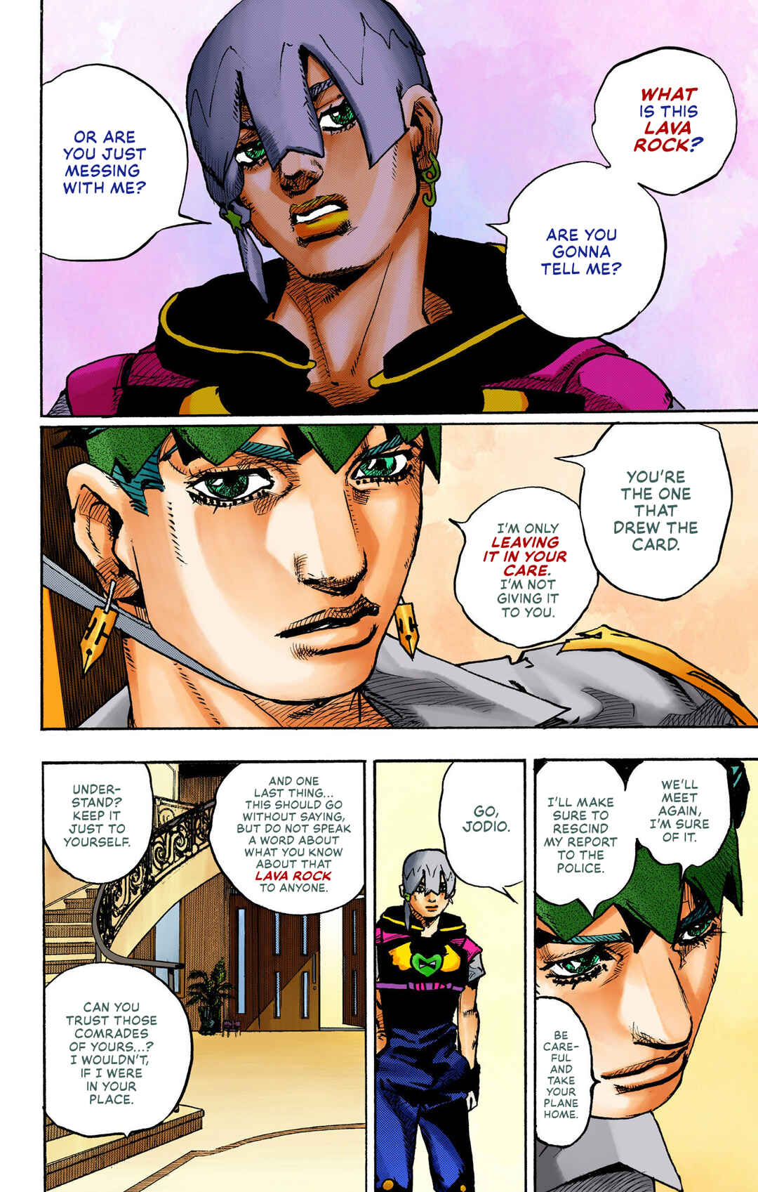 Page 40 Chapter 5 JoJos Bizarre Adventure, Part 9: The JOJOLands (Official Colored)